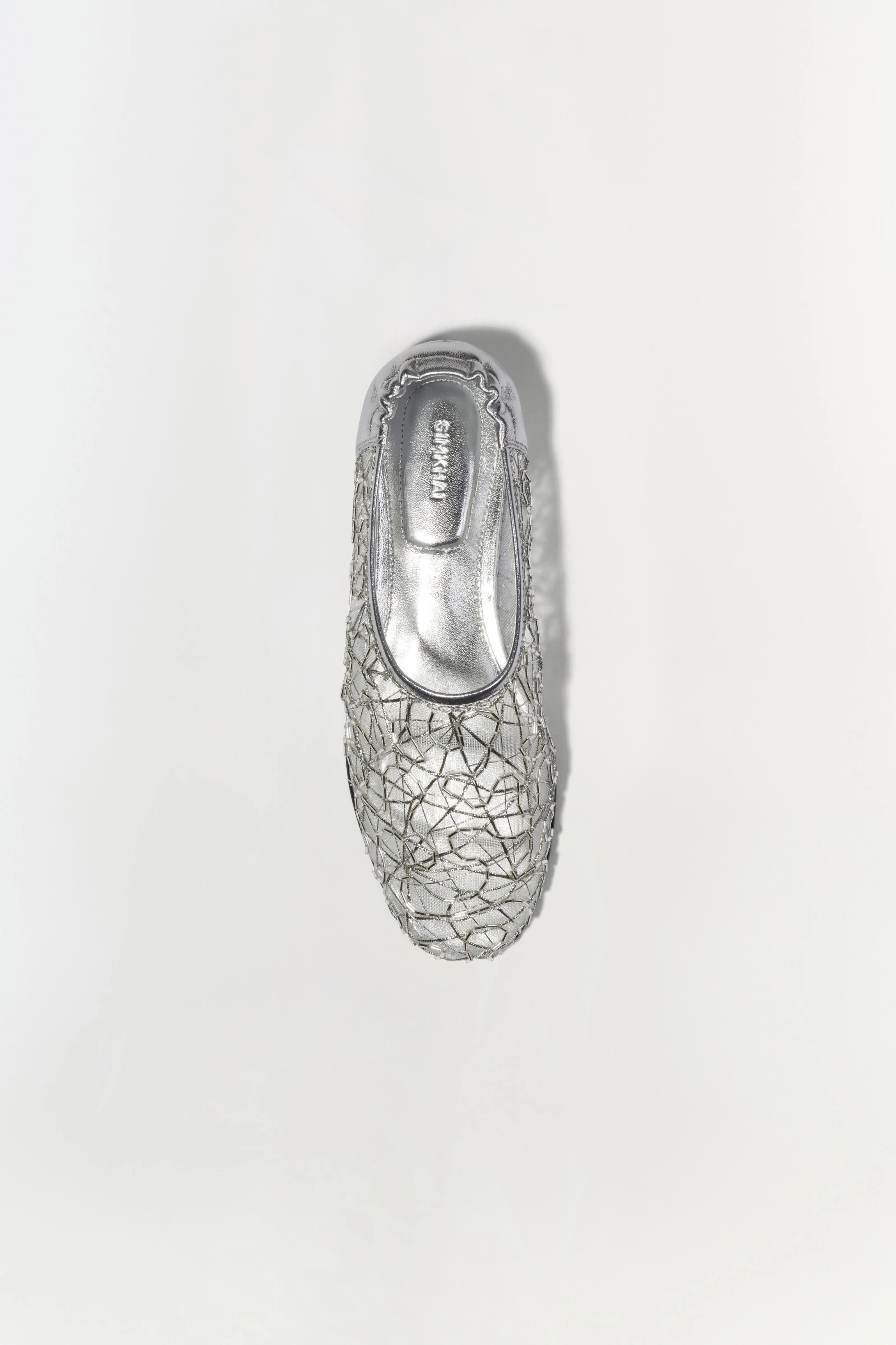 Eden Metallic Lace Flat sold by Simkhai product image thumbnail 4