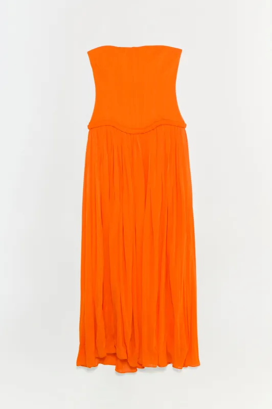 Adalys Strapless Jersey Dress made by Simkhai