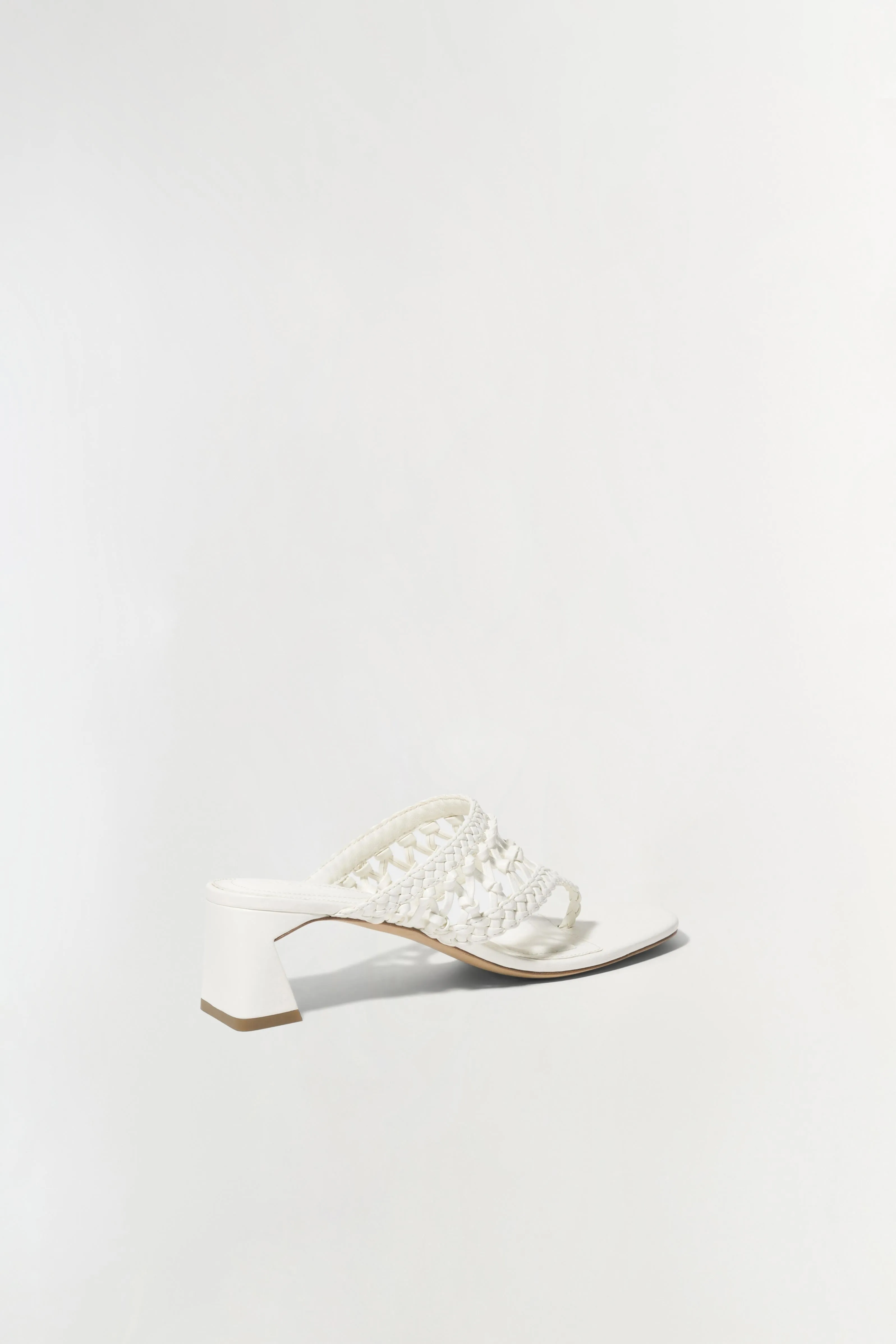 Alia Woven Block Heel Sandal sold by Simkhai product image thumbnail 3
