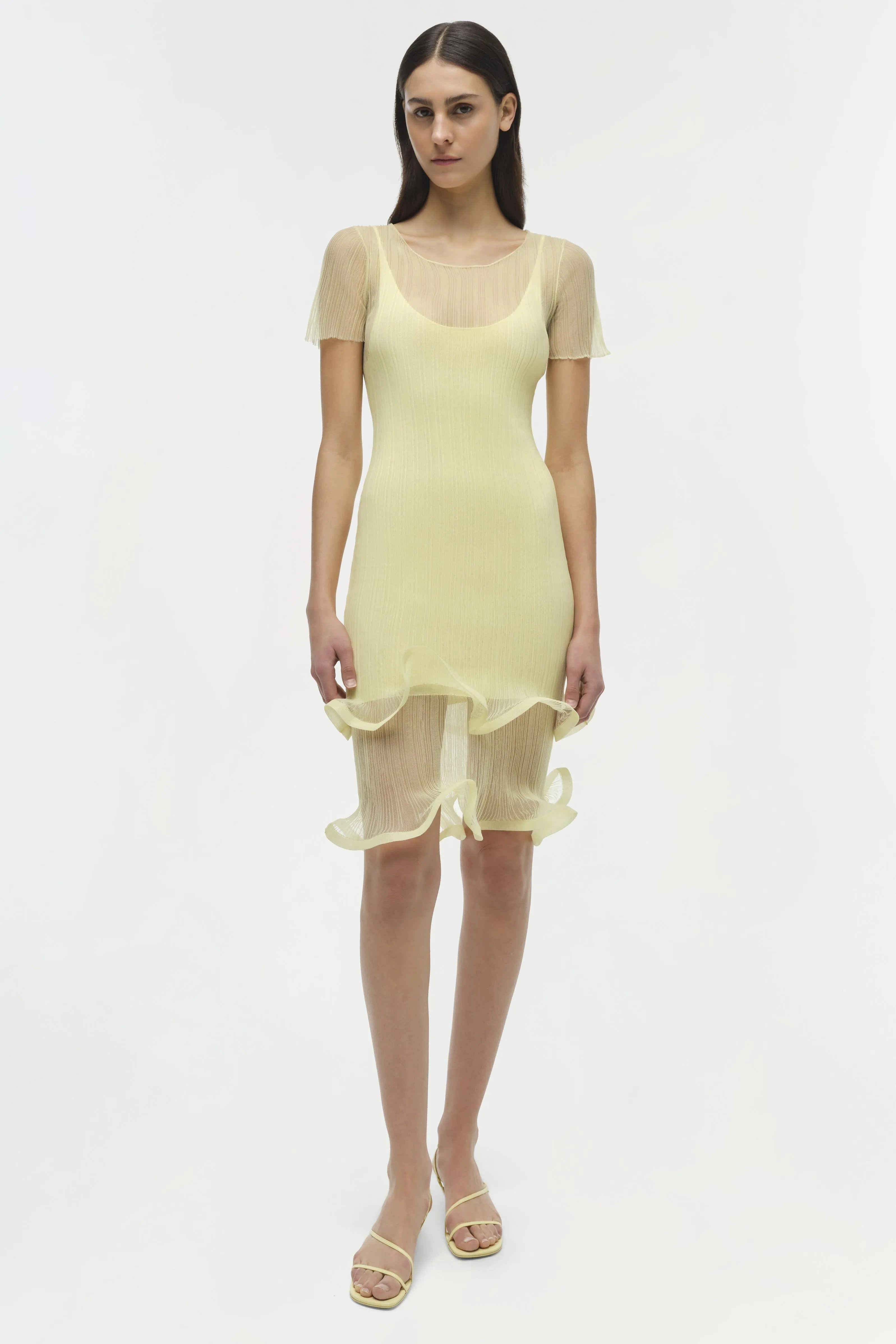 Jett Plisse Mini Dress sold by Simkhai product image thumbnail 2