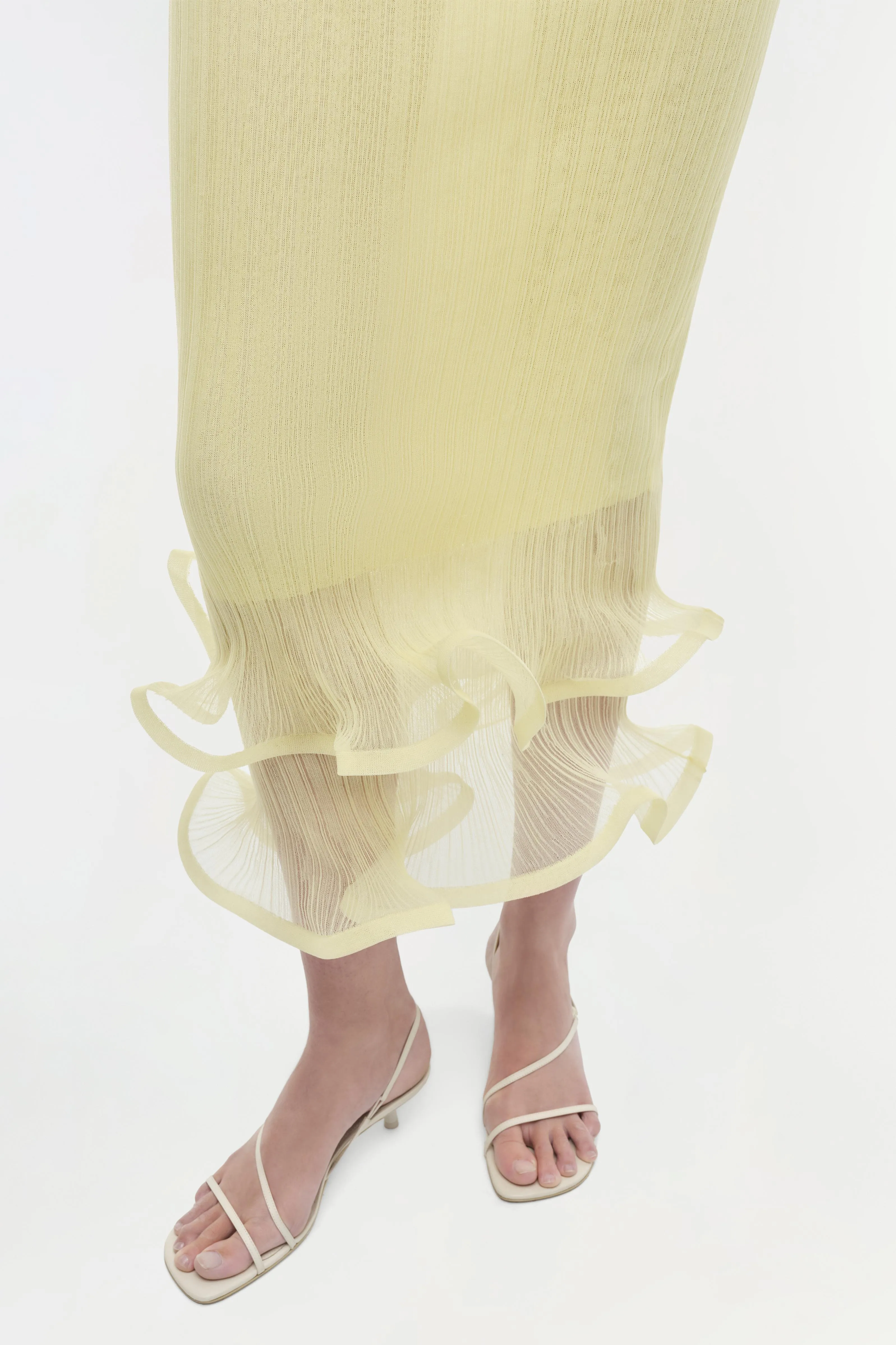 Kelso Knit Midi Skirt sold by Simkhai product image thumbnail 4