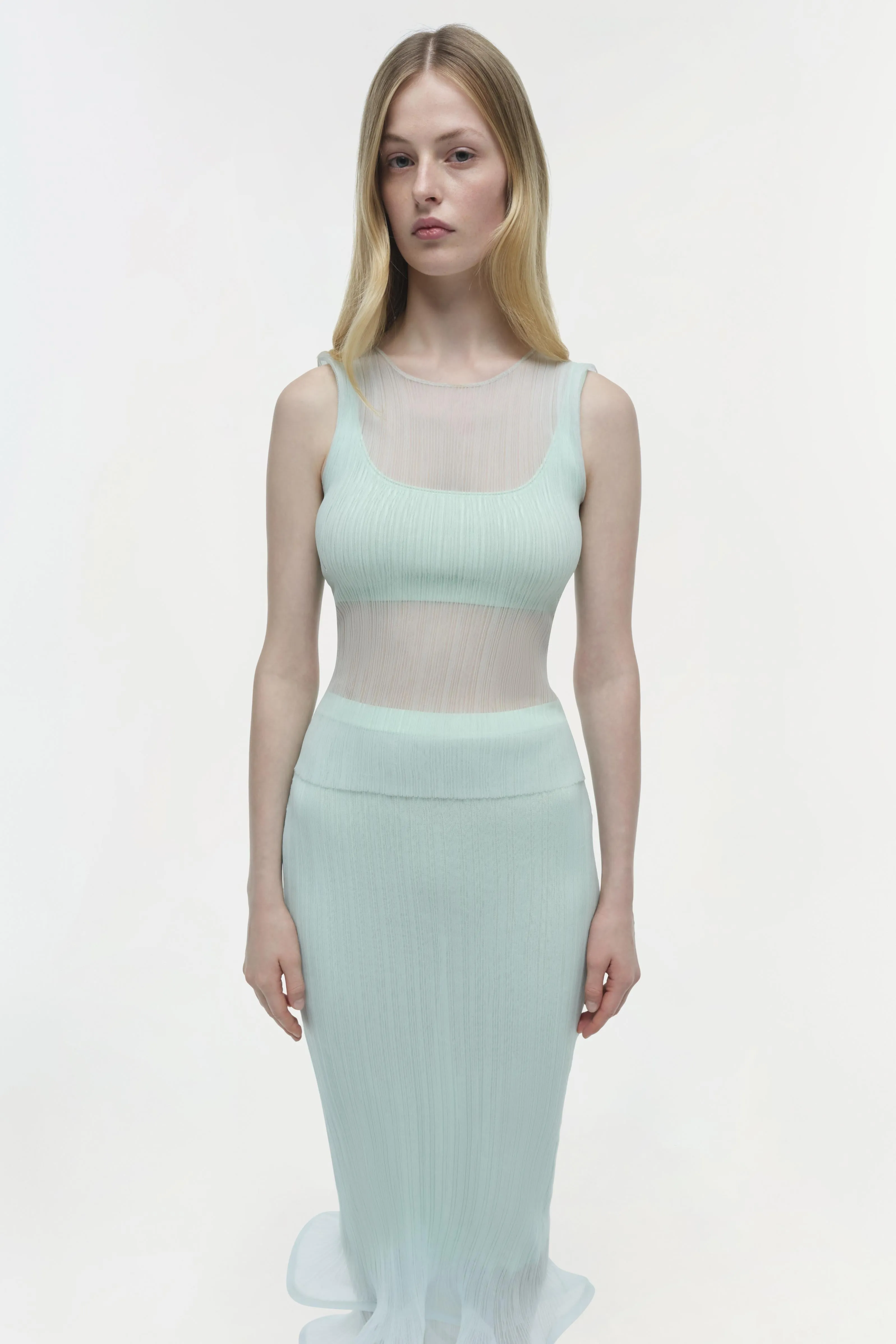 Kelso Knit Midi Skirt sold by Simkhai product image thumbnail 3