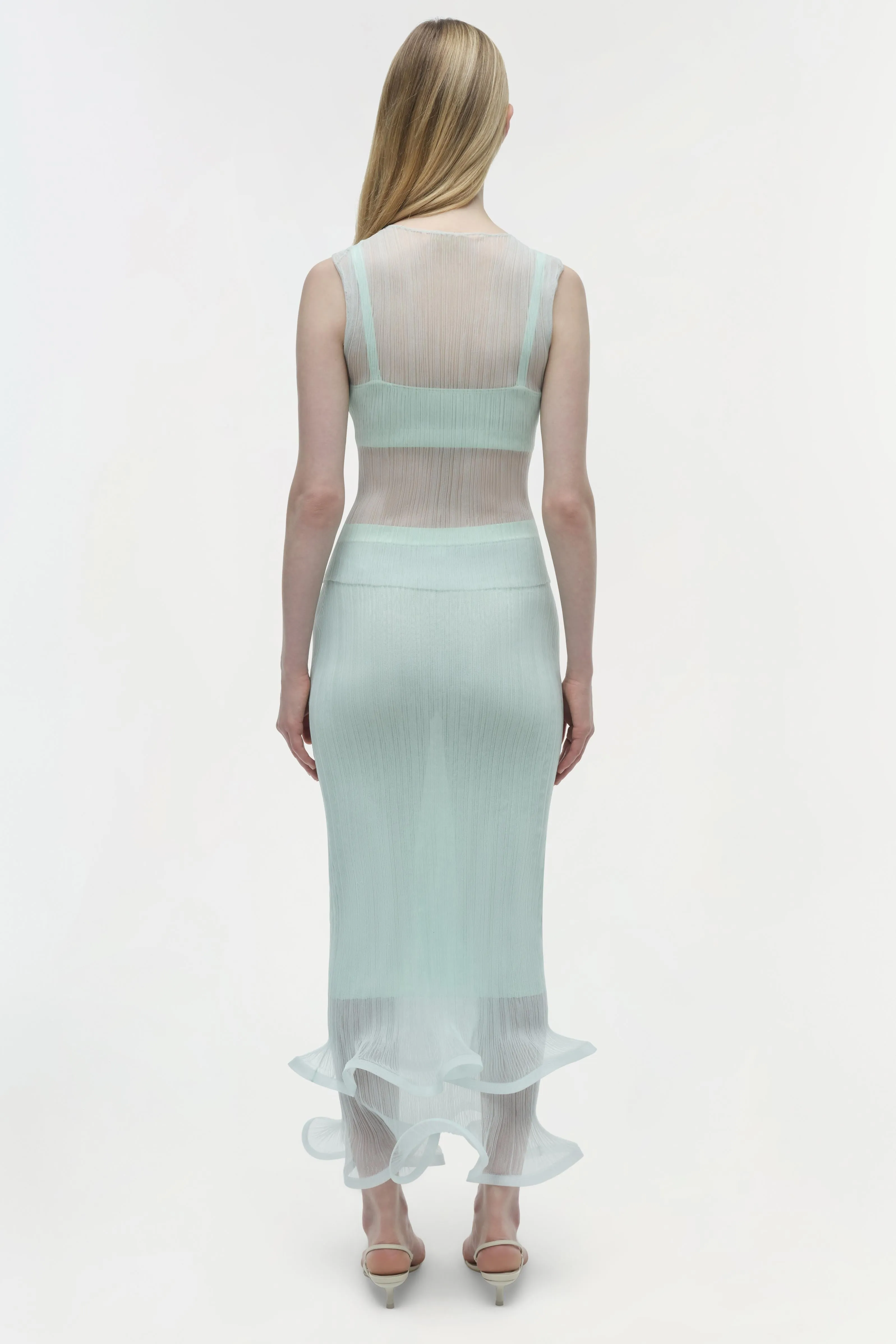 Kelso Knit Midi Skirt sold by Simkhai product image thumbnail 5