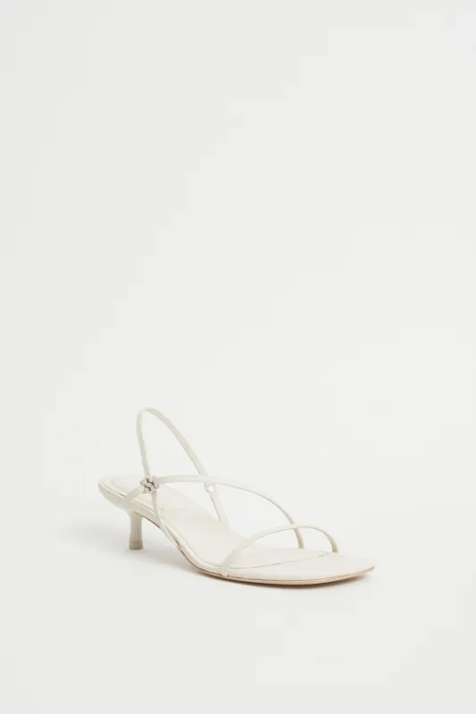 Cedonia Kitten Heel Sandal sold by Simkhai