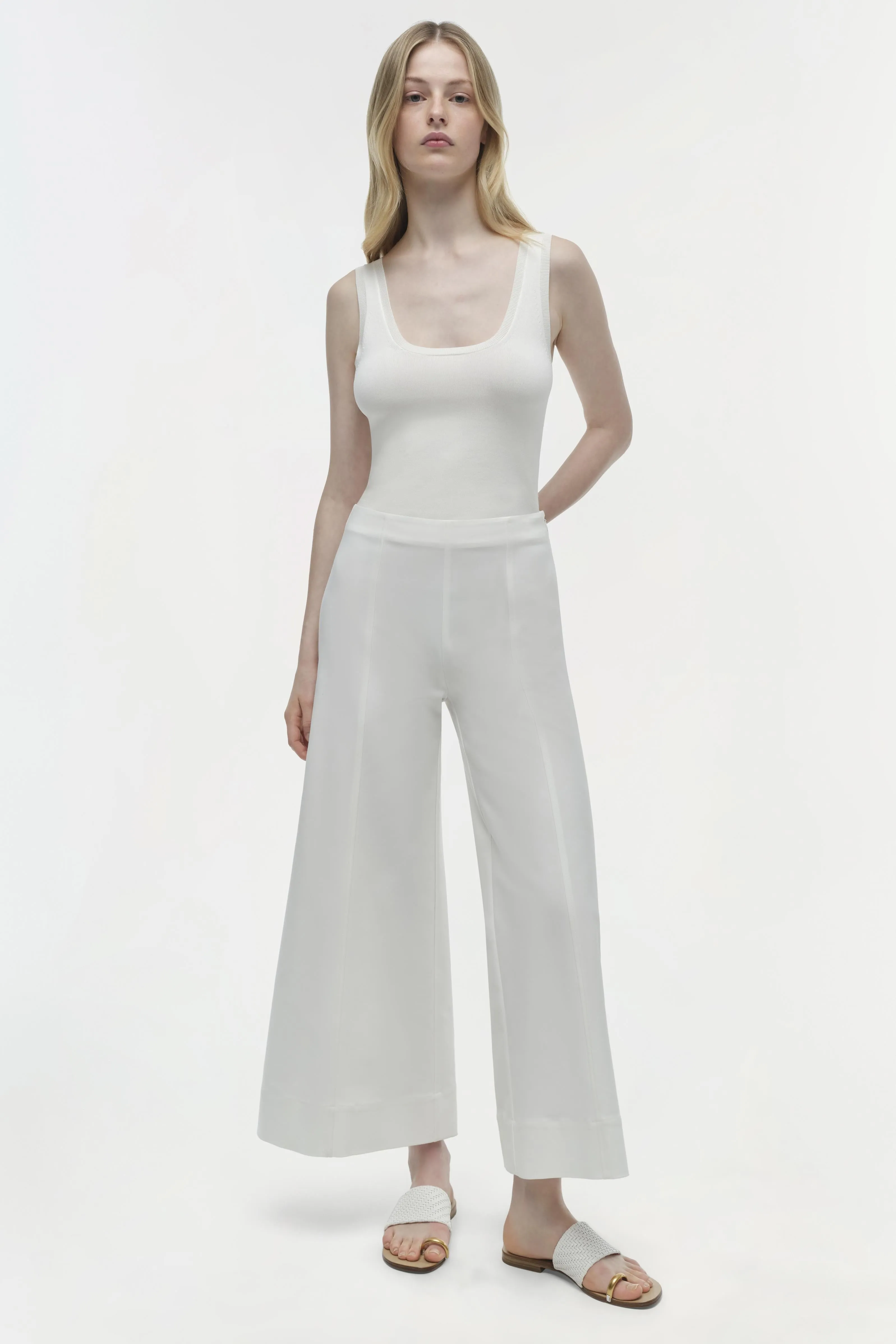 Kallin Cotton Cropped Pant sold by Simkhai product image thumbnail 2