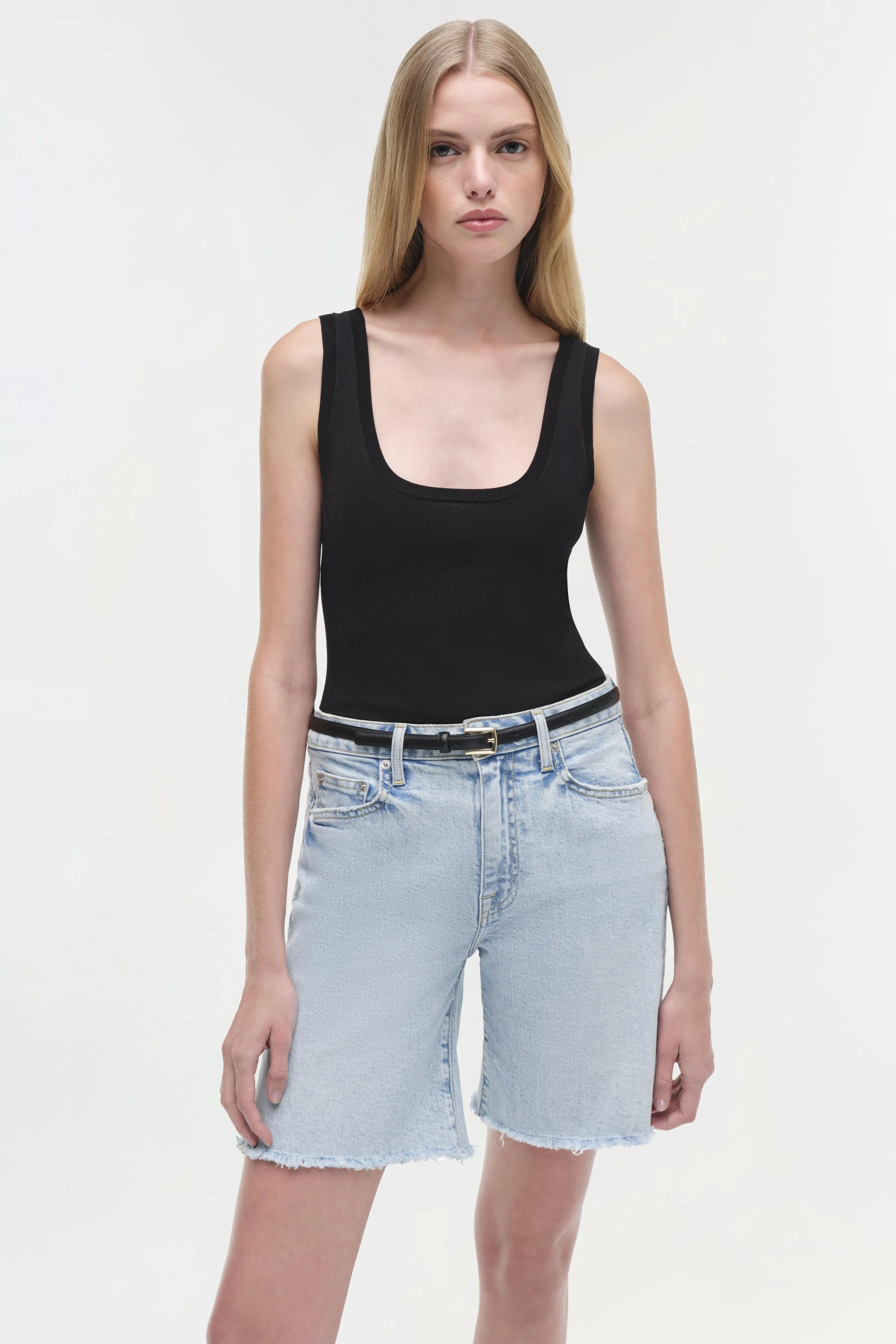 Dilan Denim Short sold by Simkhai product image thumbnail 3