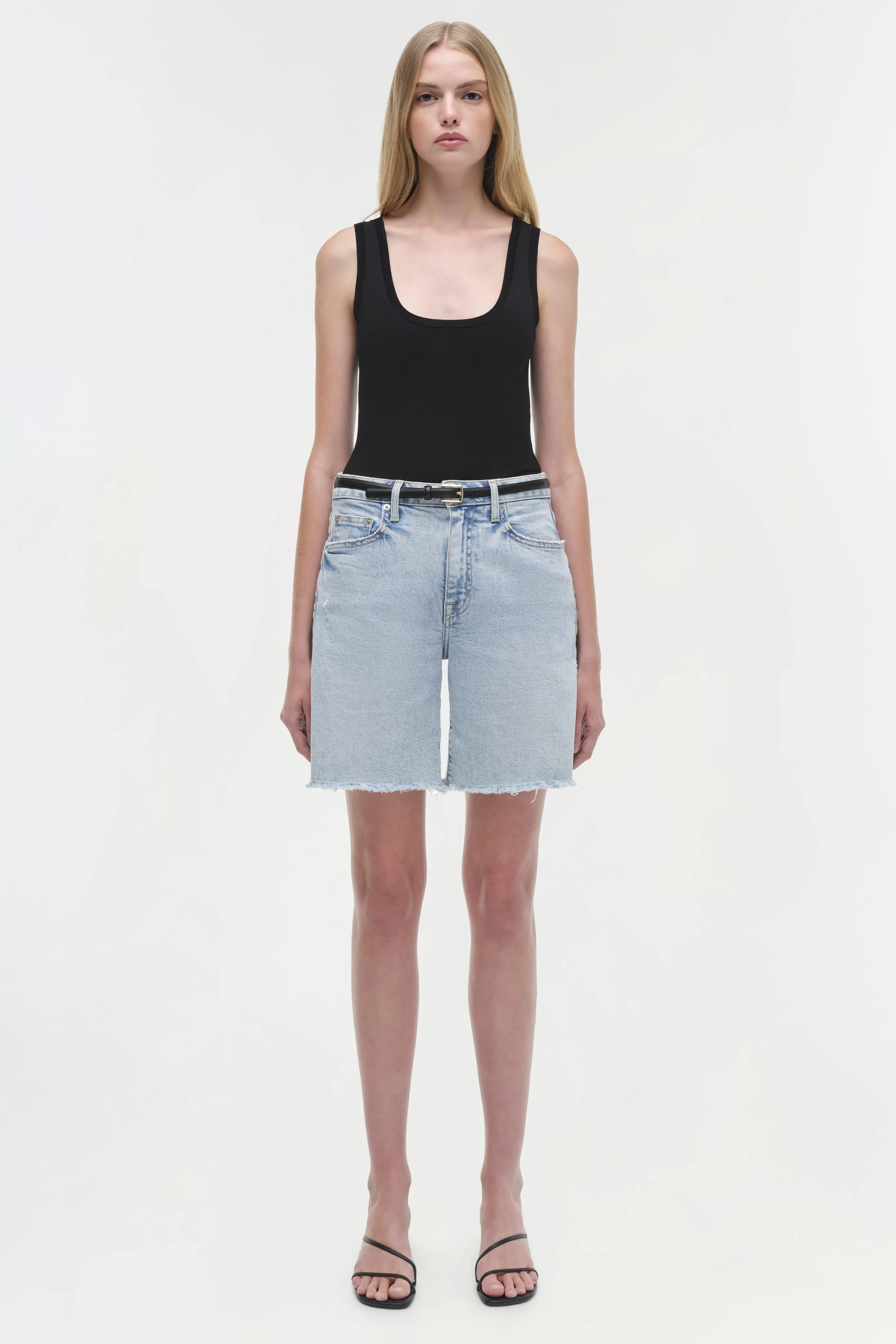 Dilan Denim Short sold by Simkhai product image thumbnail 5