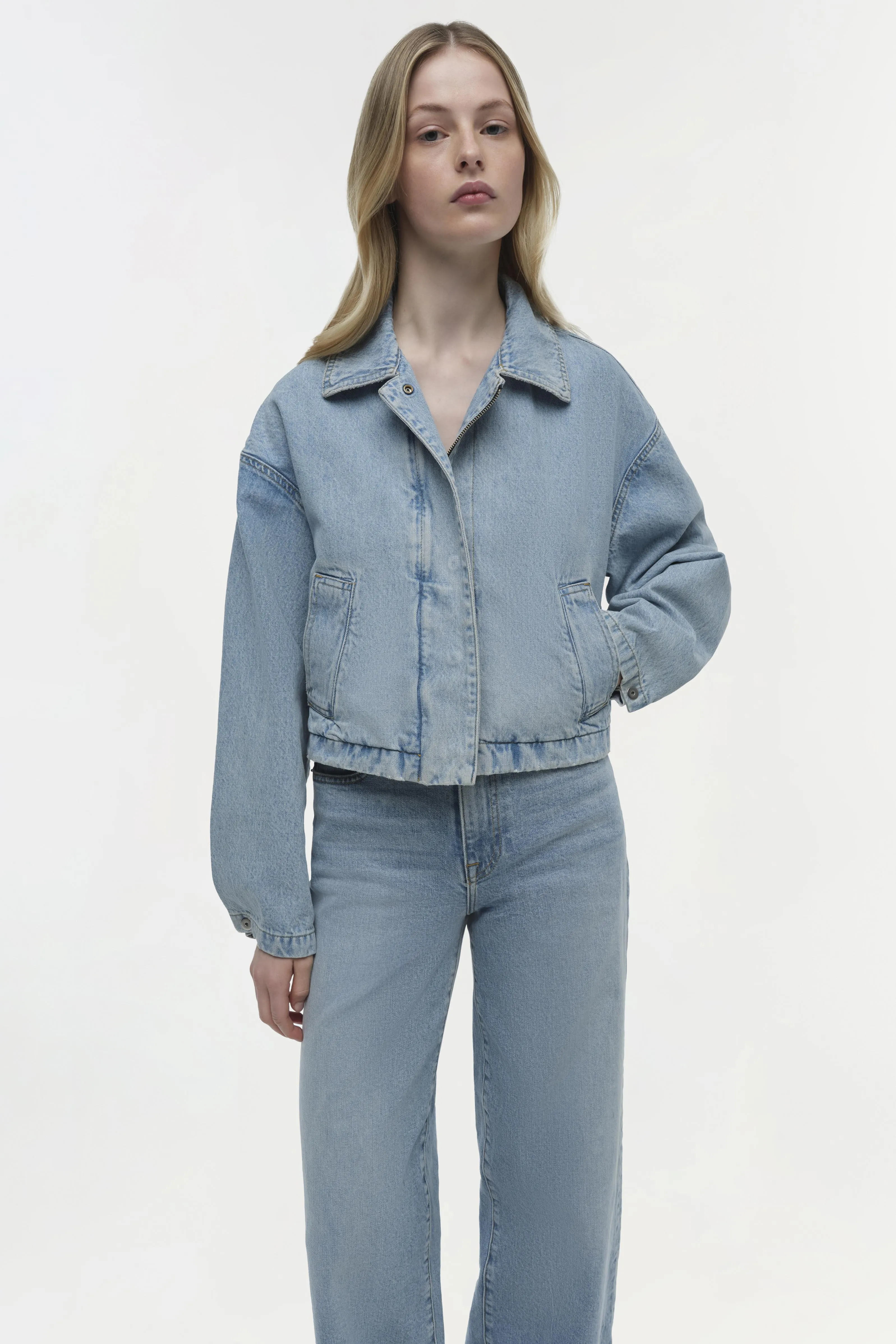 Everli Denim Jacket sold by Simkhai product image thumbnail 4