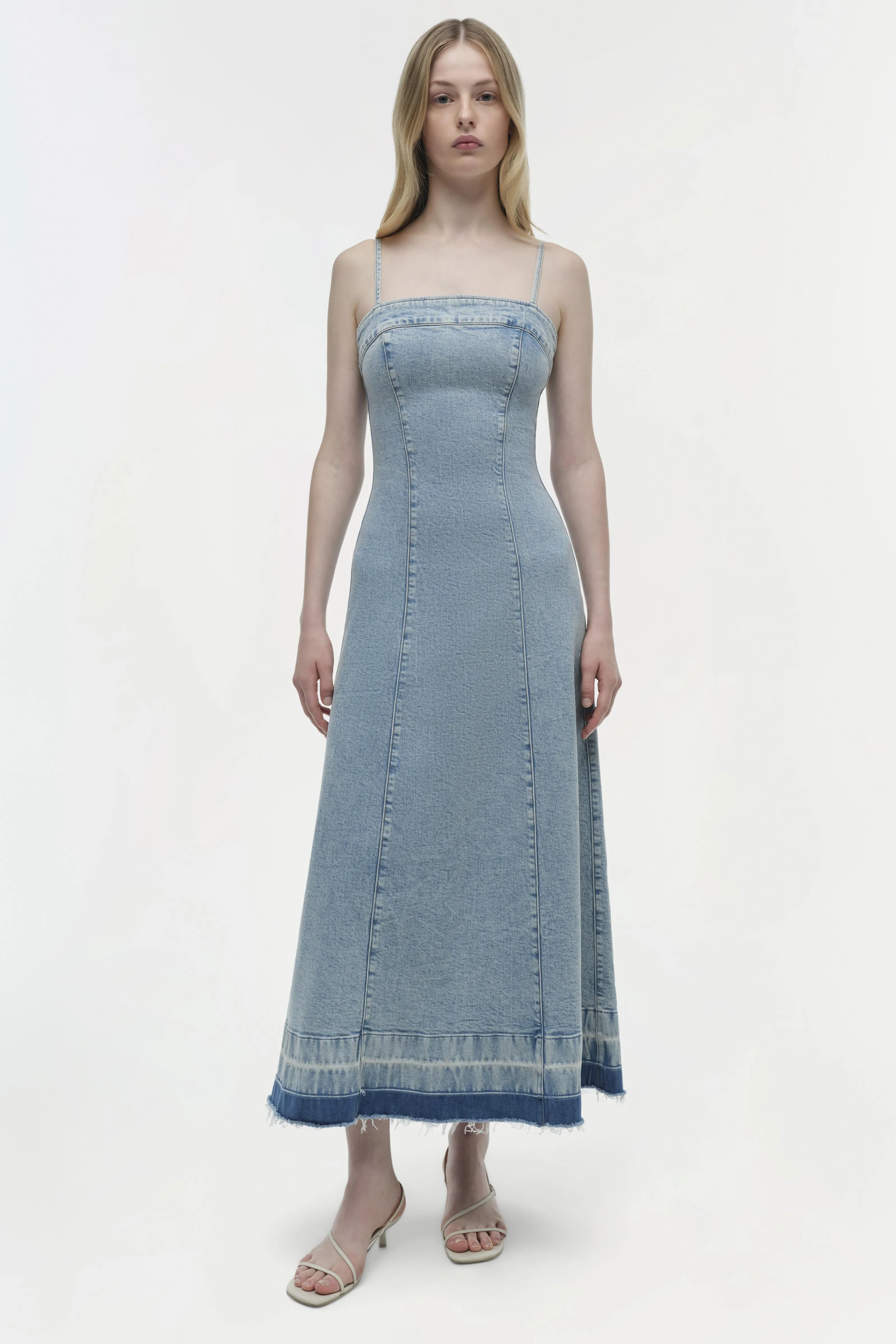 Clarissa Denim Midi Dress sold by Simkhai product image thumbnail 2