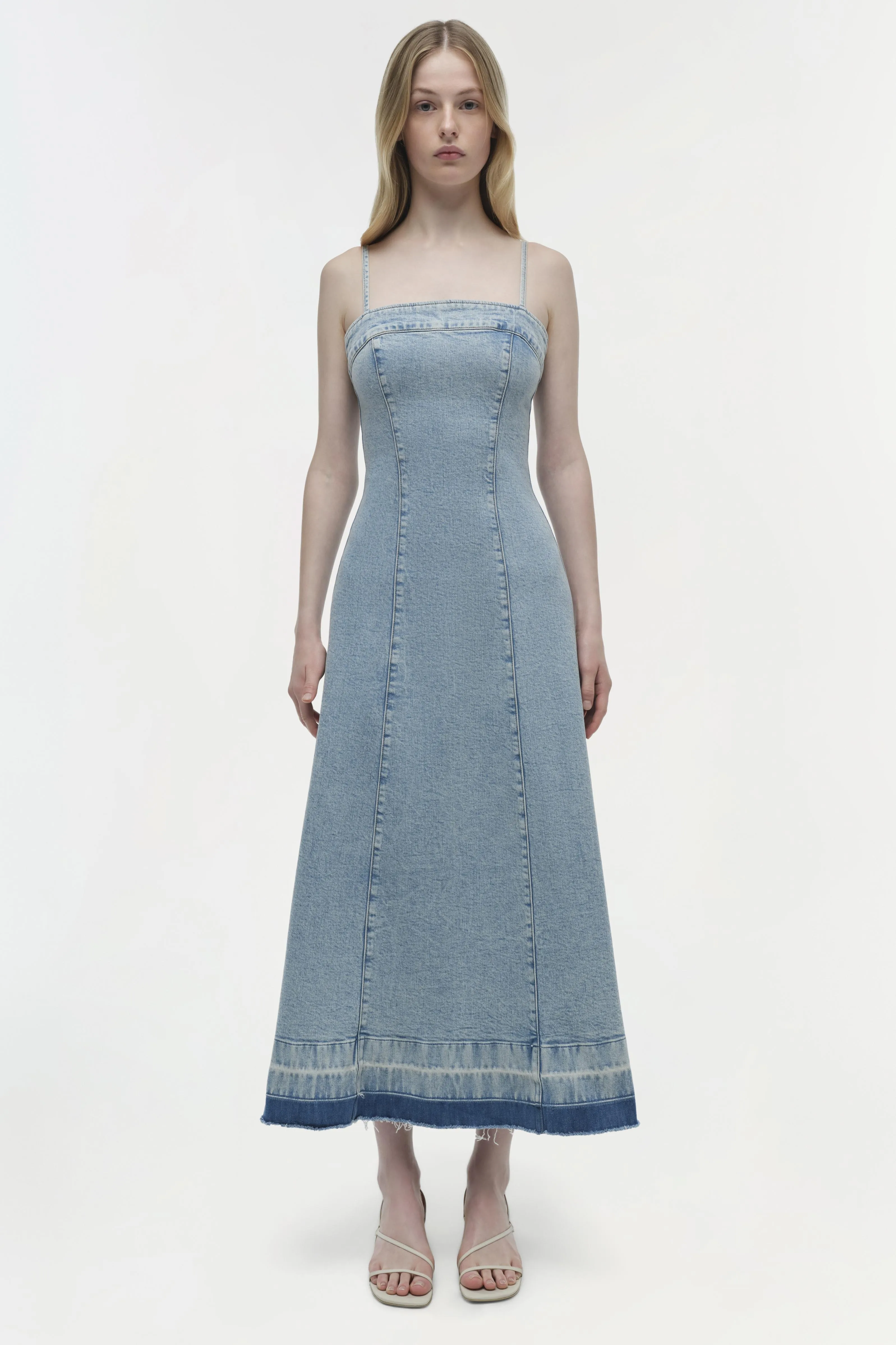 Clarissa Denim Midi Dress sold by Simkhai product image thumbnail 5