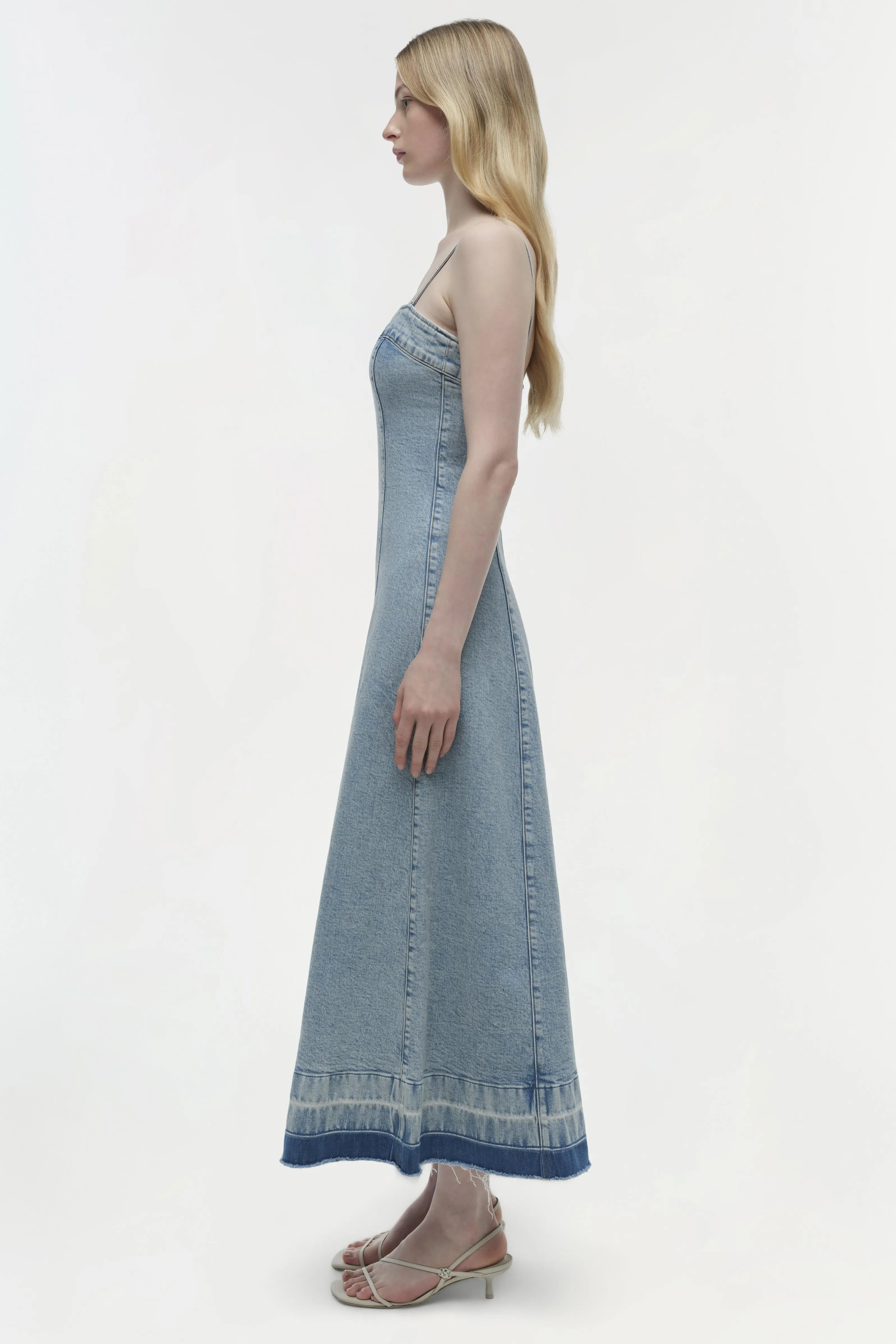 Clarissa Denim Midi Dress sold by Simkhai product image thumbnail 4