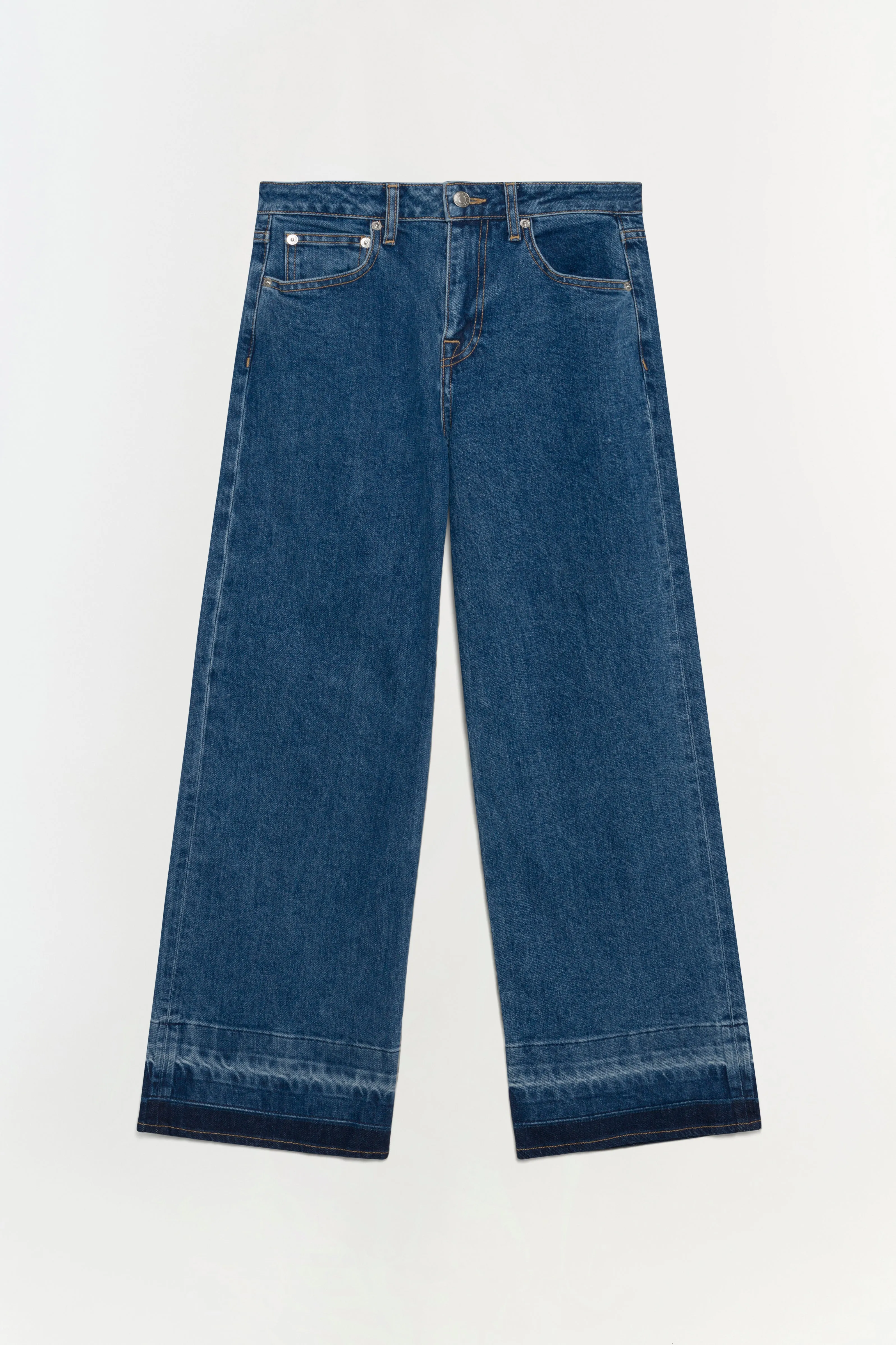 Jude Wide Crop Jean sold by Simkhai