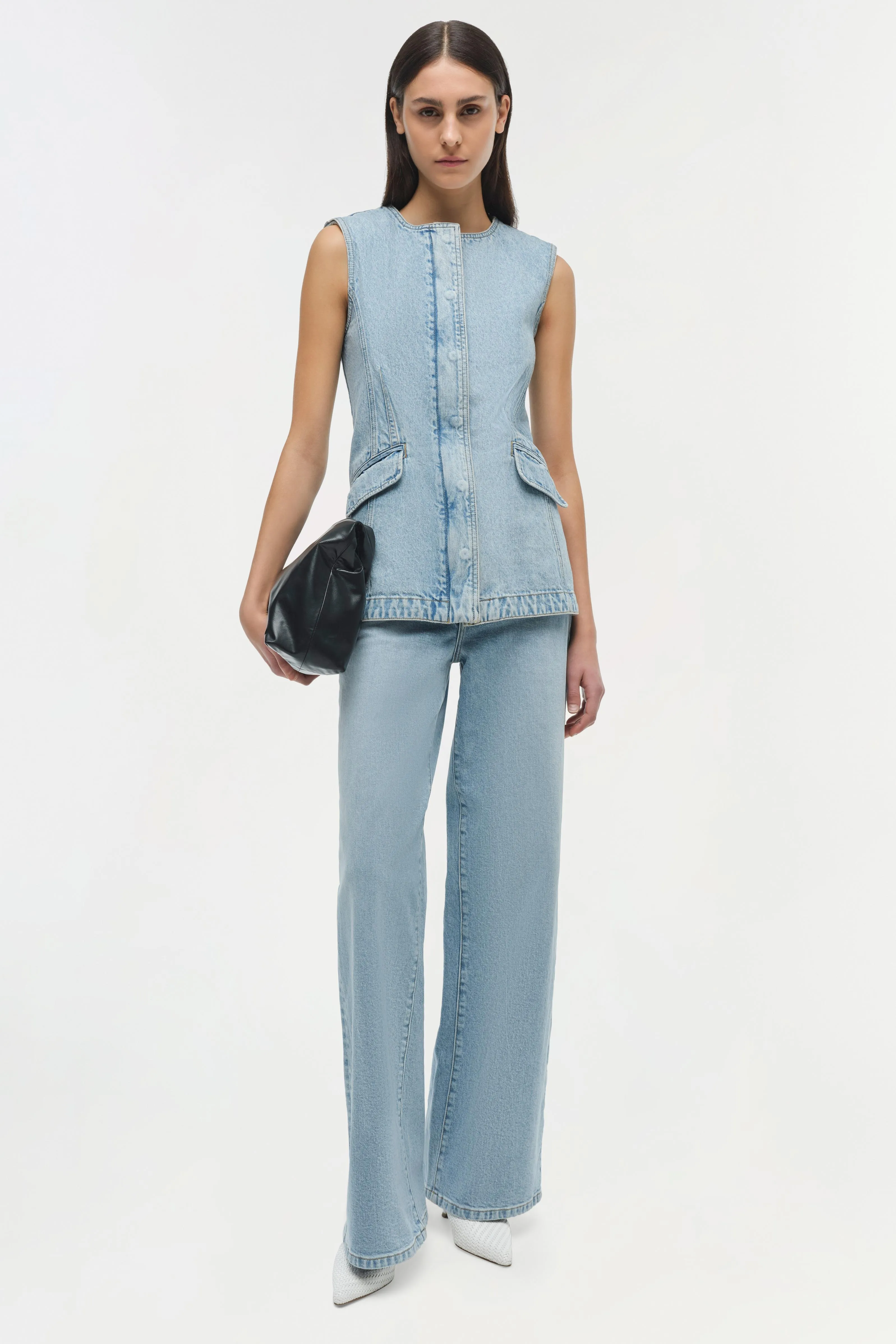 Charley Denim Top sold by Simkhai product image thumbnail 2