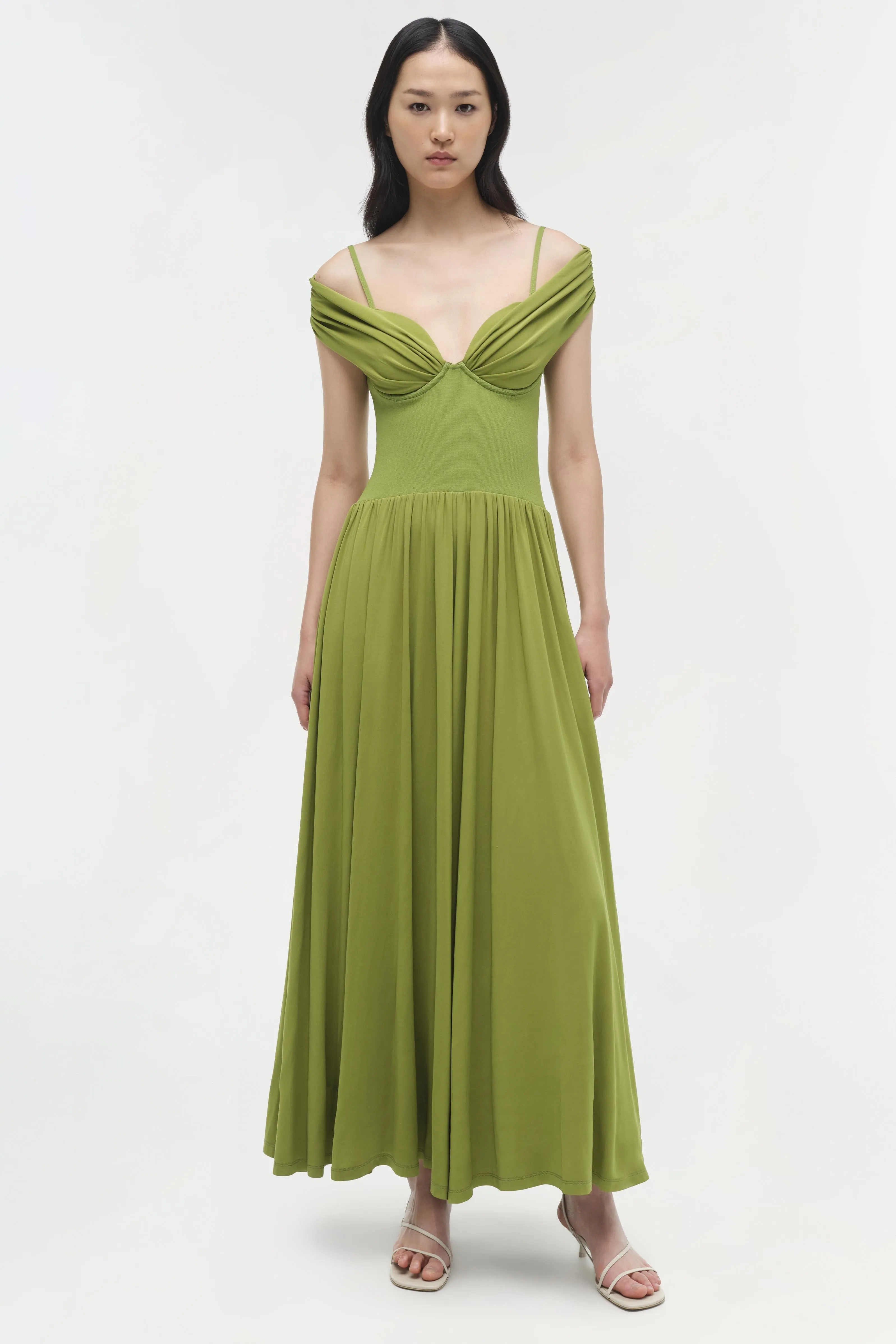 Amarantha Jersey Midi Dress sold by Simkhai product image thumbnail 2