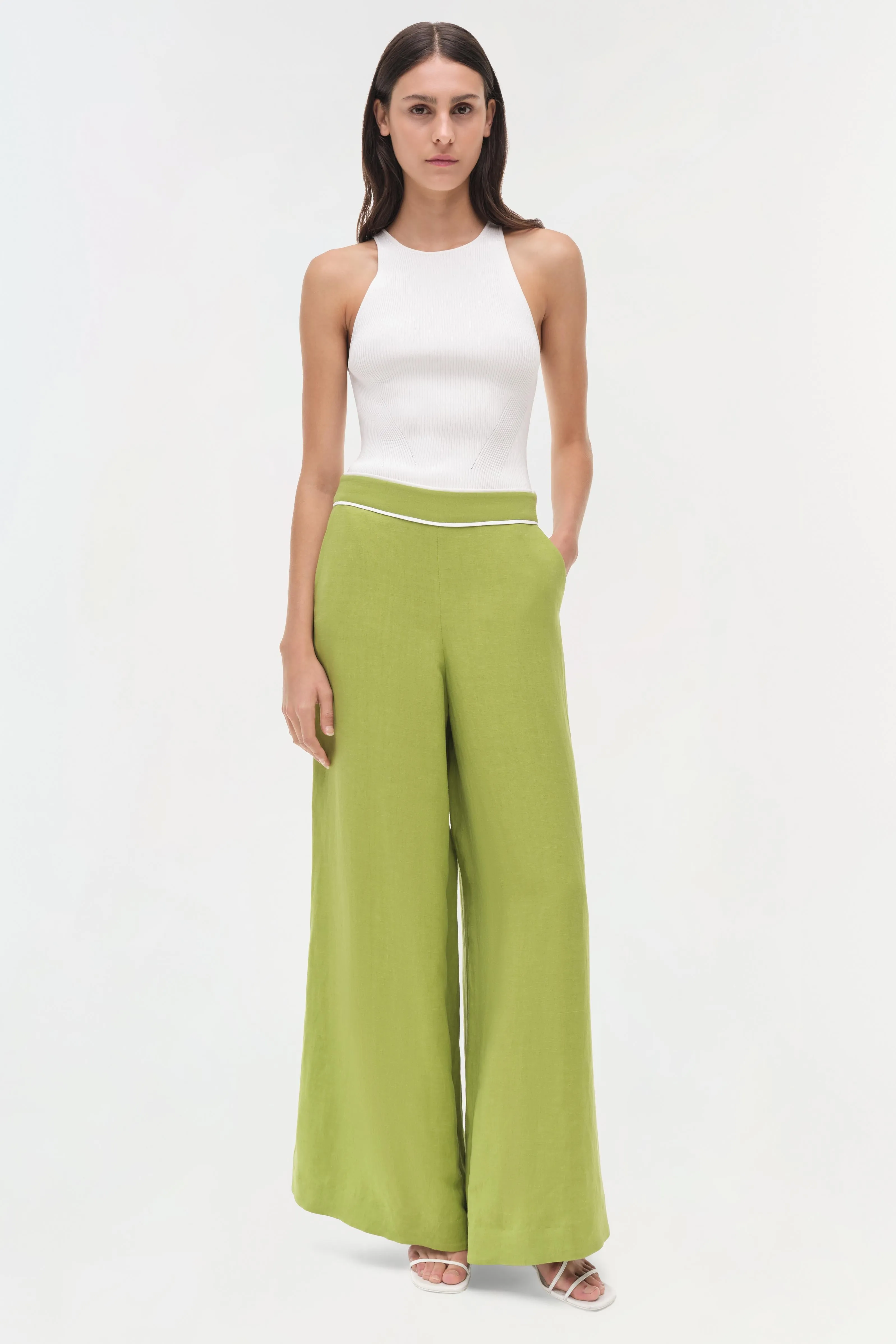 Heidi Linen Pant sold by Simkhai product image thumbnail 3