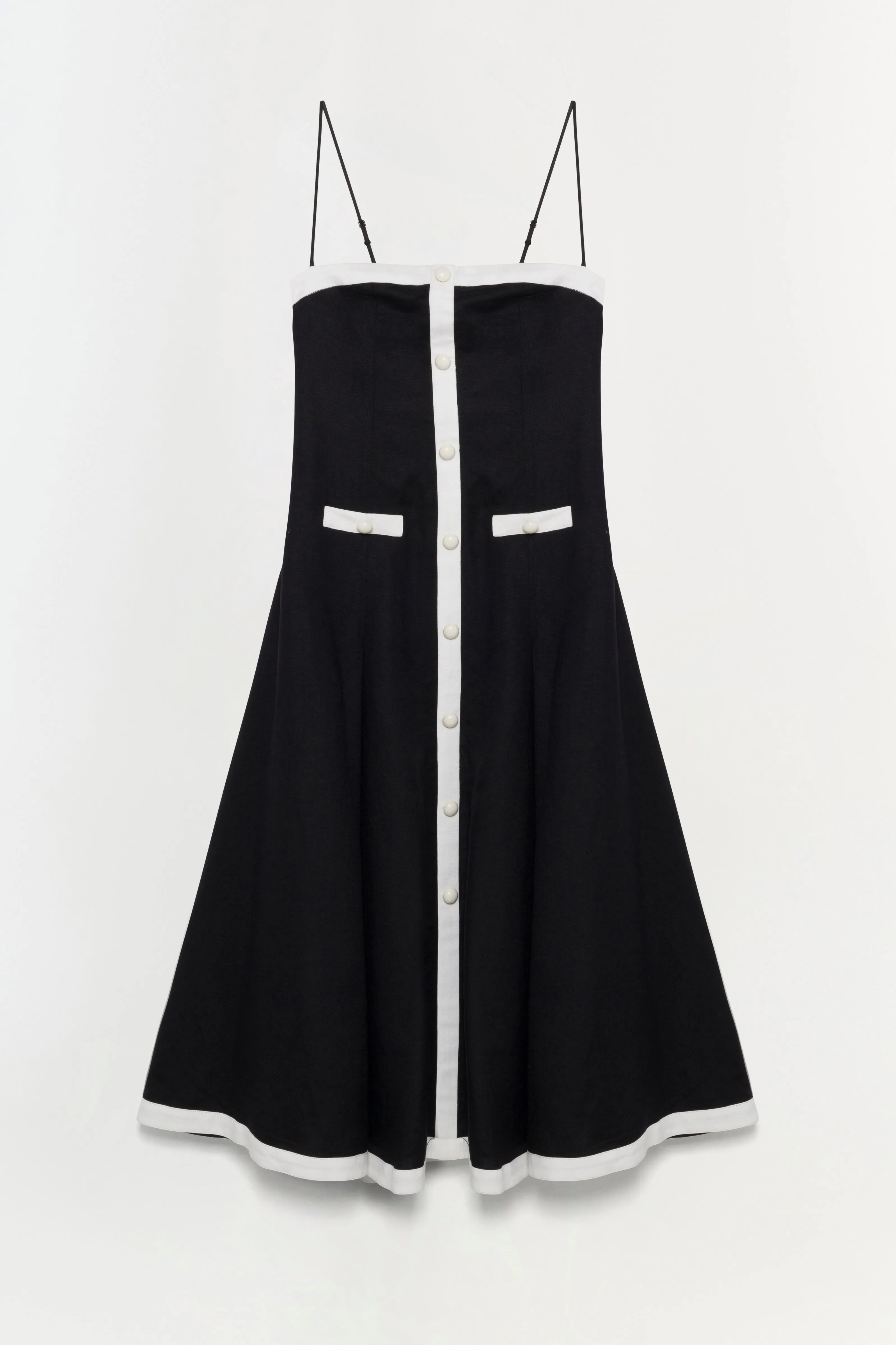 Cordelia Linen Midi Dress sold by Simkhai