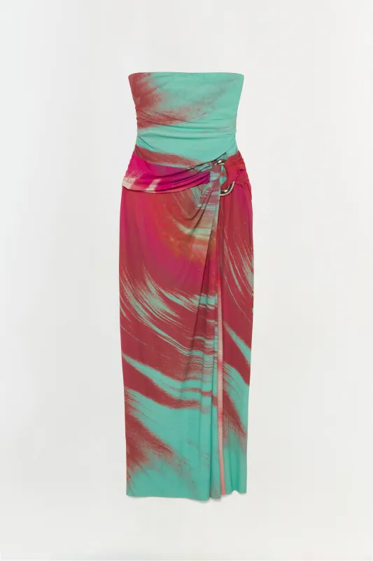 Emma Strapless Jersey Gown sold by Simkhai