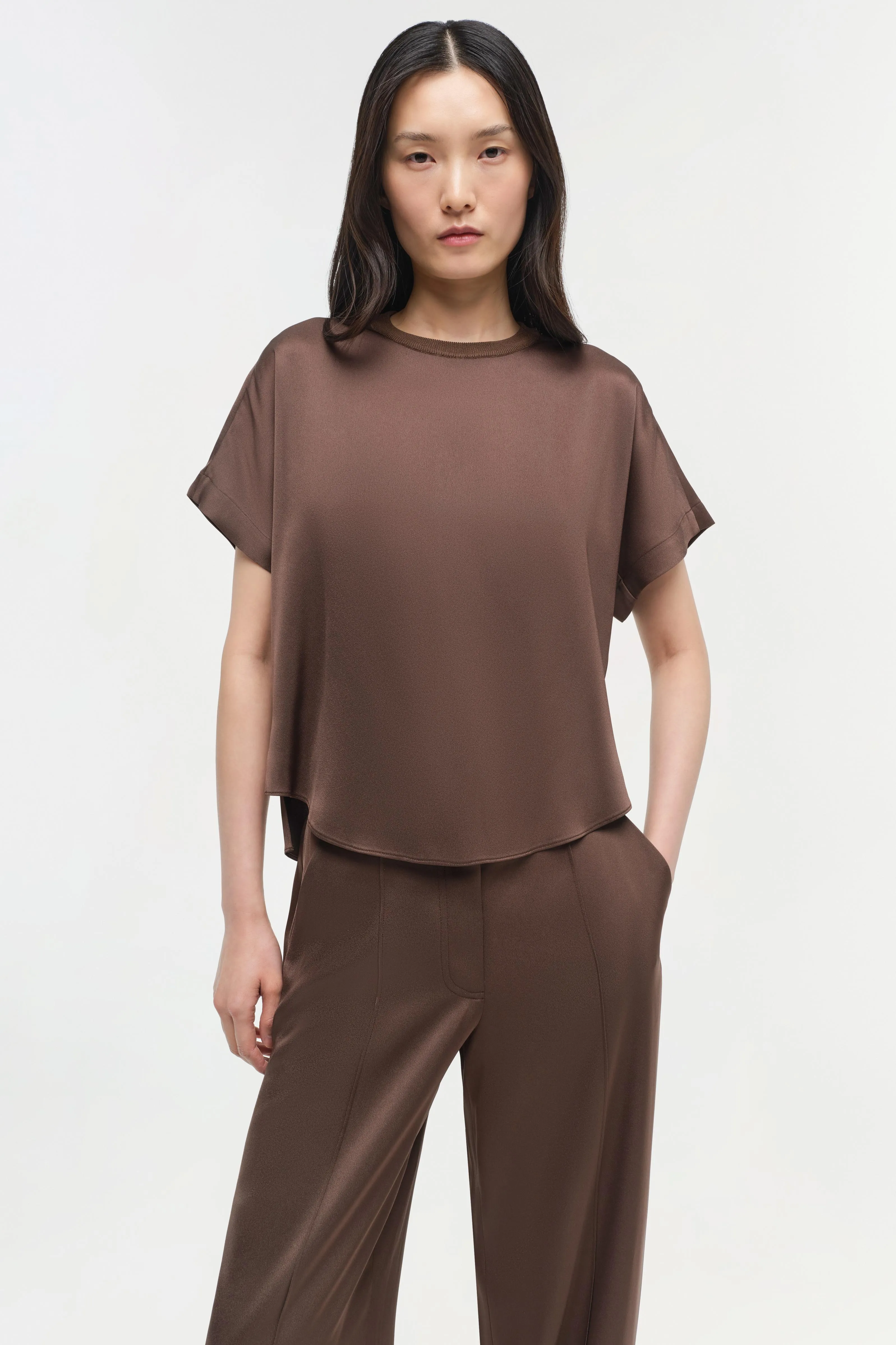 Kyra Satin Wide Leg Pant sold by Simkhai product image thumbnail 3