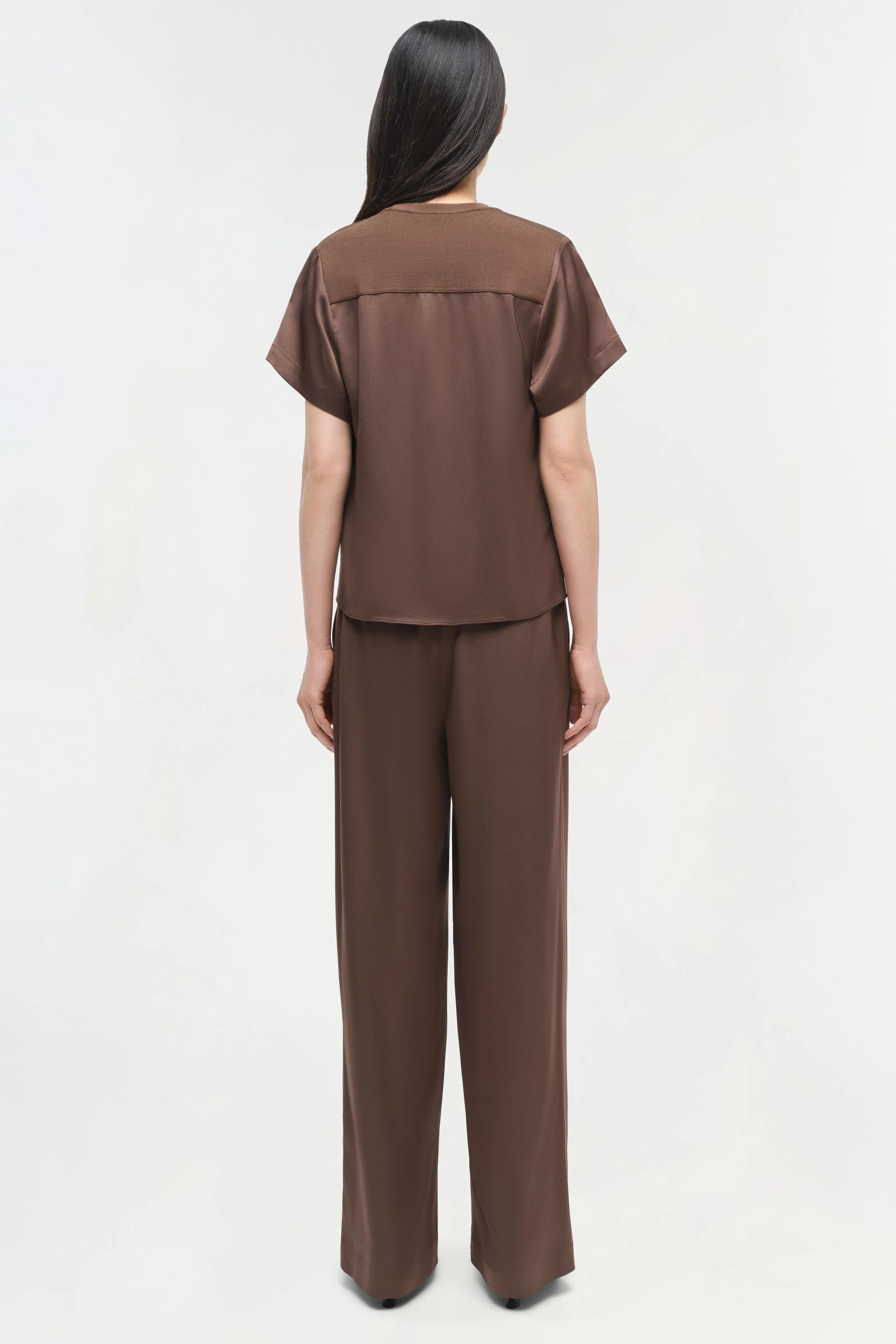Kyra Satin Wide Leg Pant sold by Simkhai product image thumbnail 5