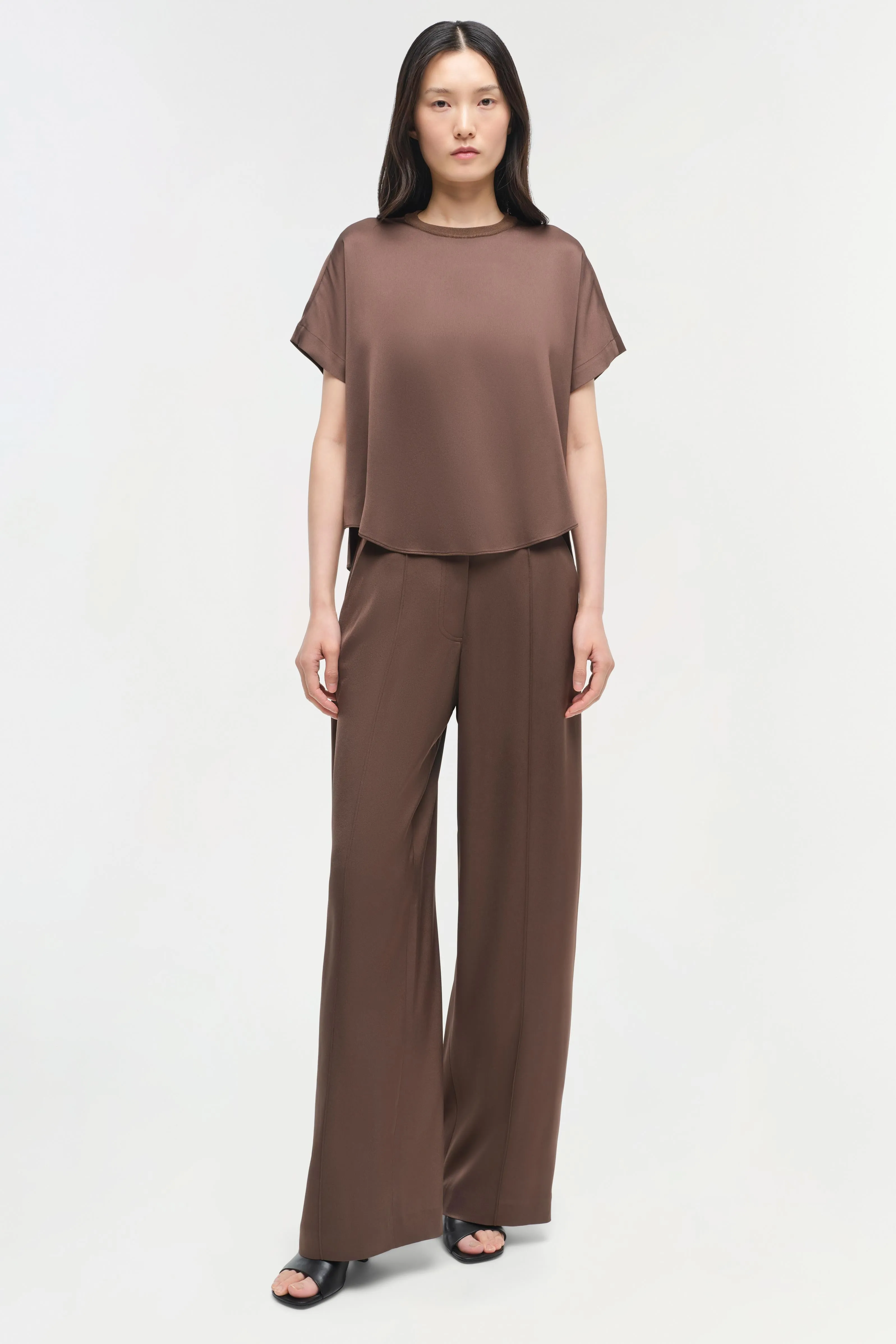 Kyra Satin Wide Leg Pant sold by Simkhai product image thumbnail 2