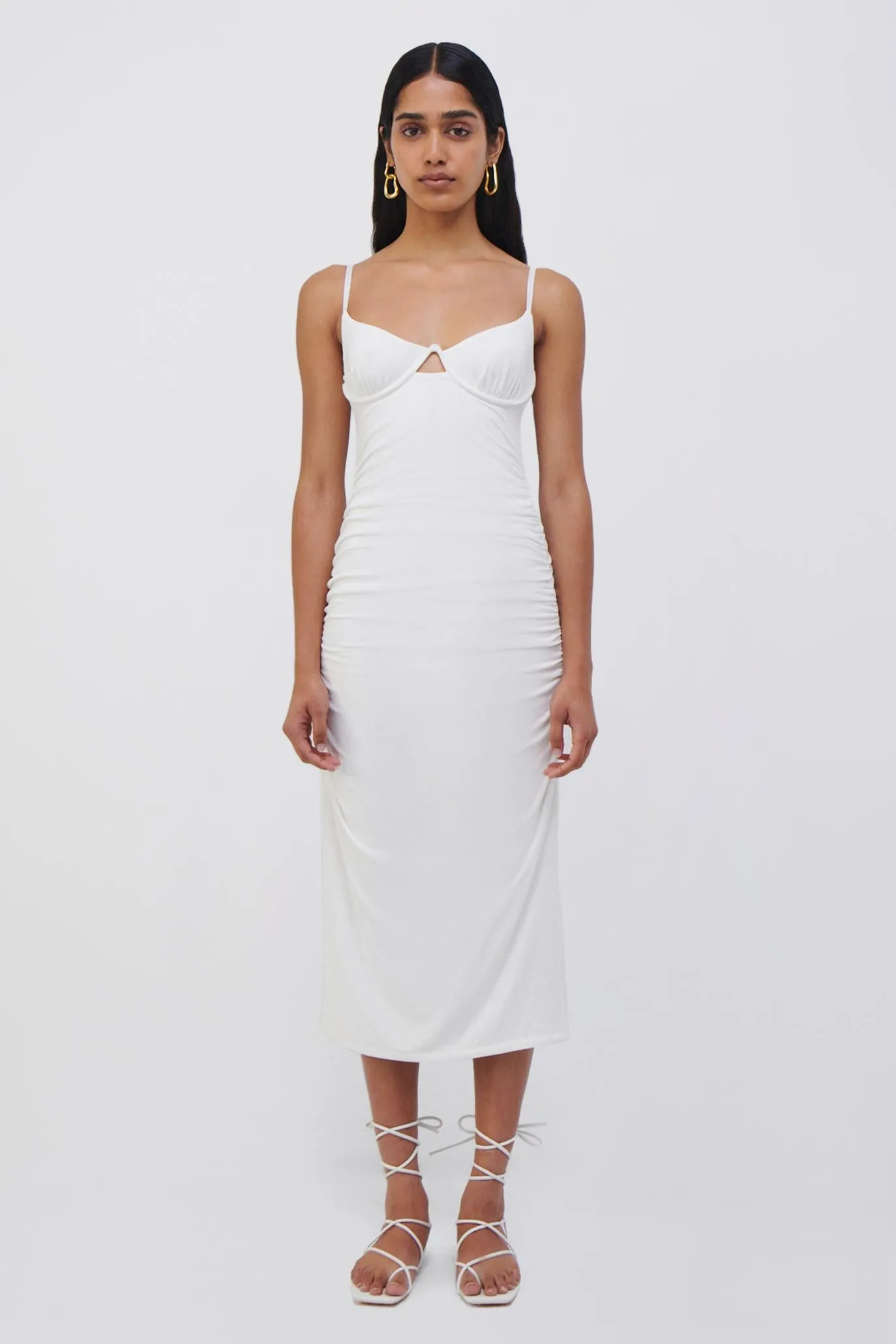 Iris Jersey Midi Dress sold by Simkhai product image thumbnail 4
