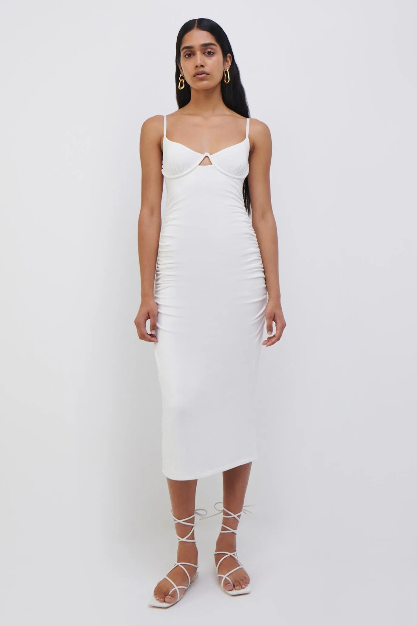 Iris Jersey Midi Dress sold by Simkhai product image thumbnail 2