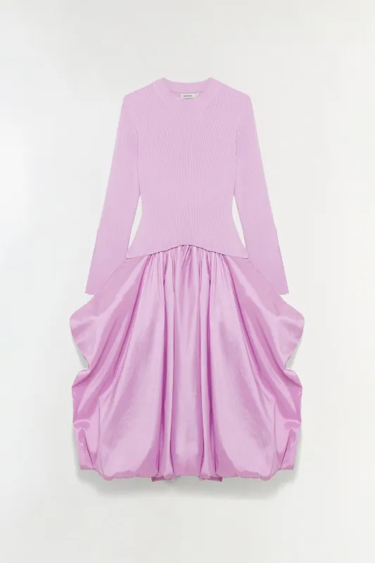 Kenlie Taffeta Knit Midi Dress sold by Simkhai