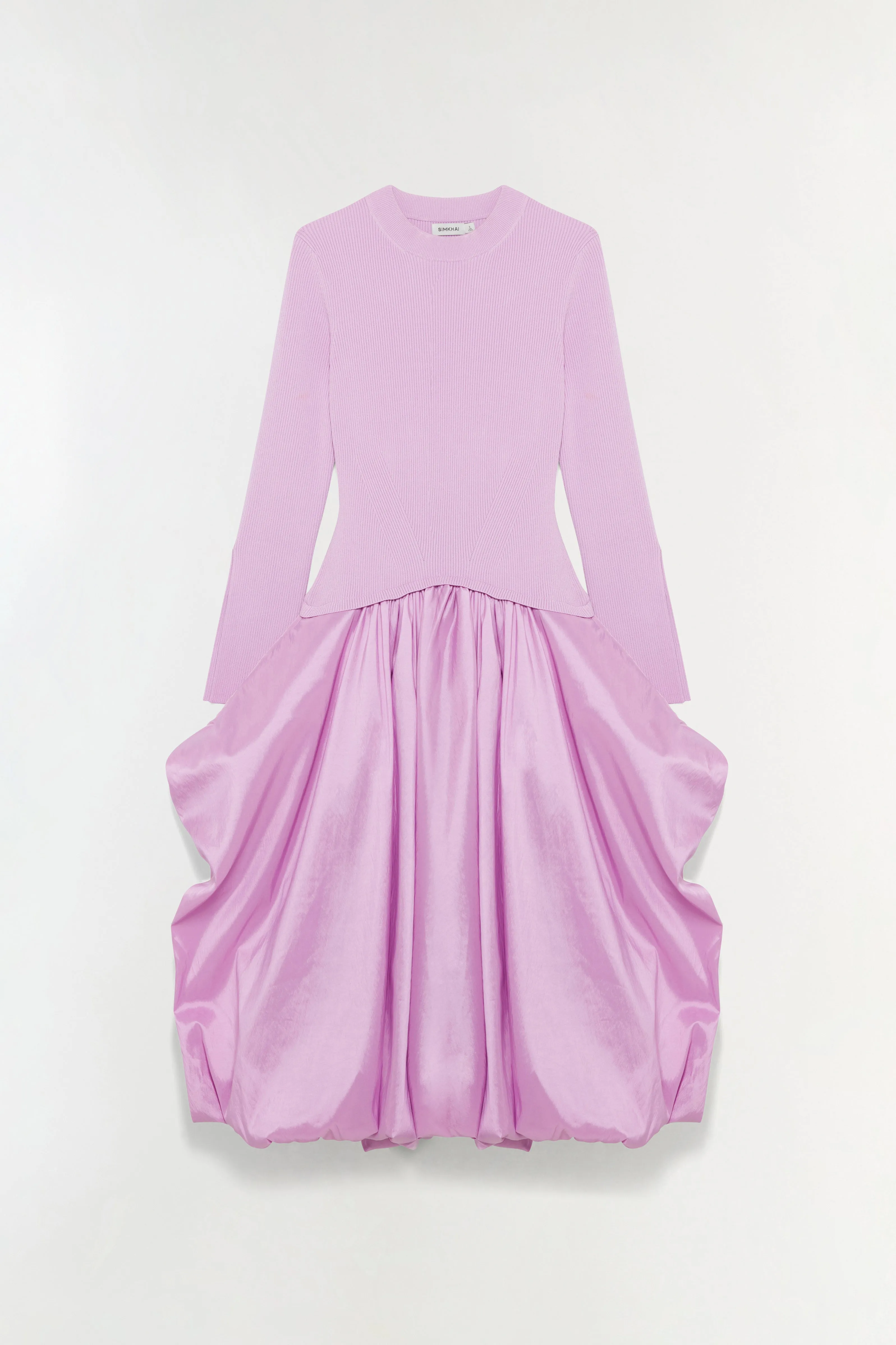 Kenlie Taffeta Knit Midi Dress sold by Simkhai