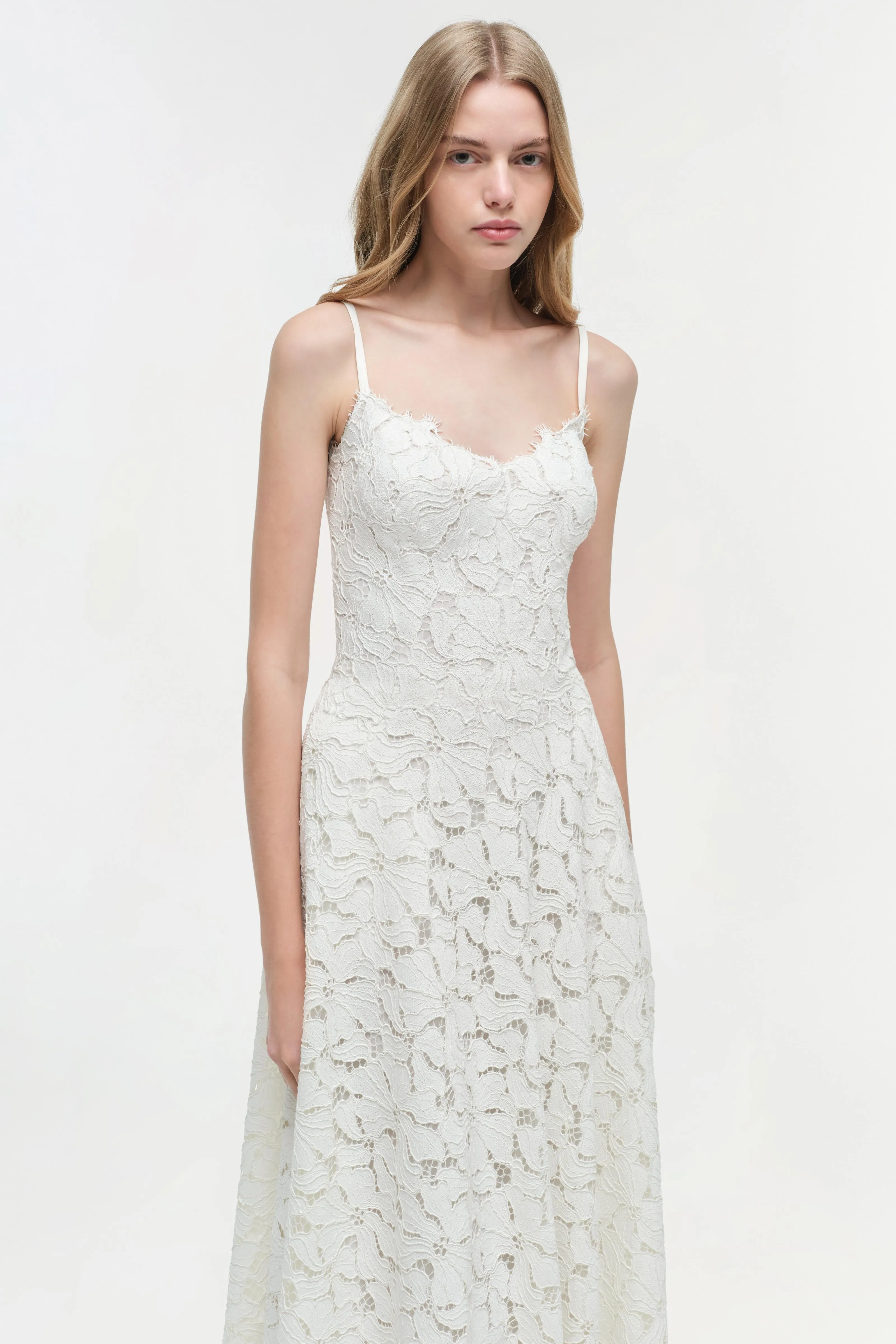 Julia Lace Midi Dress sold by Simkhai product image thumbnail 3