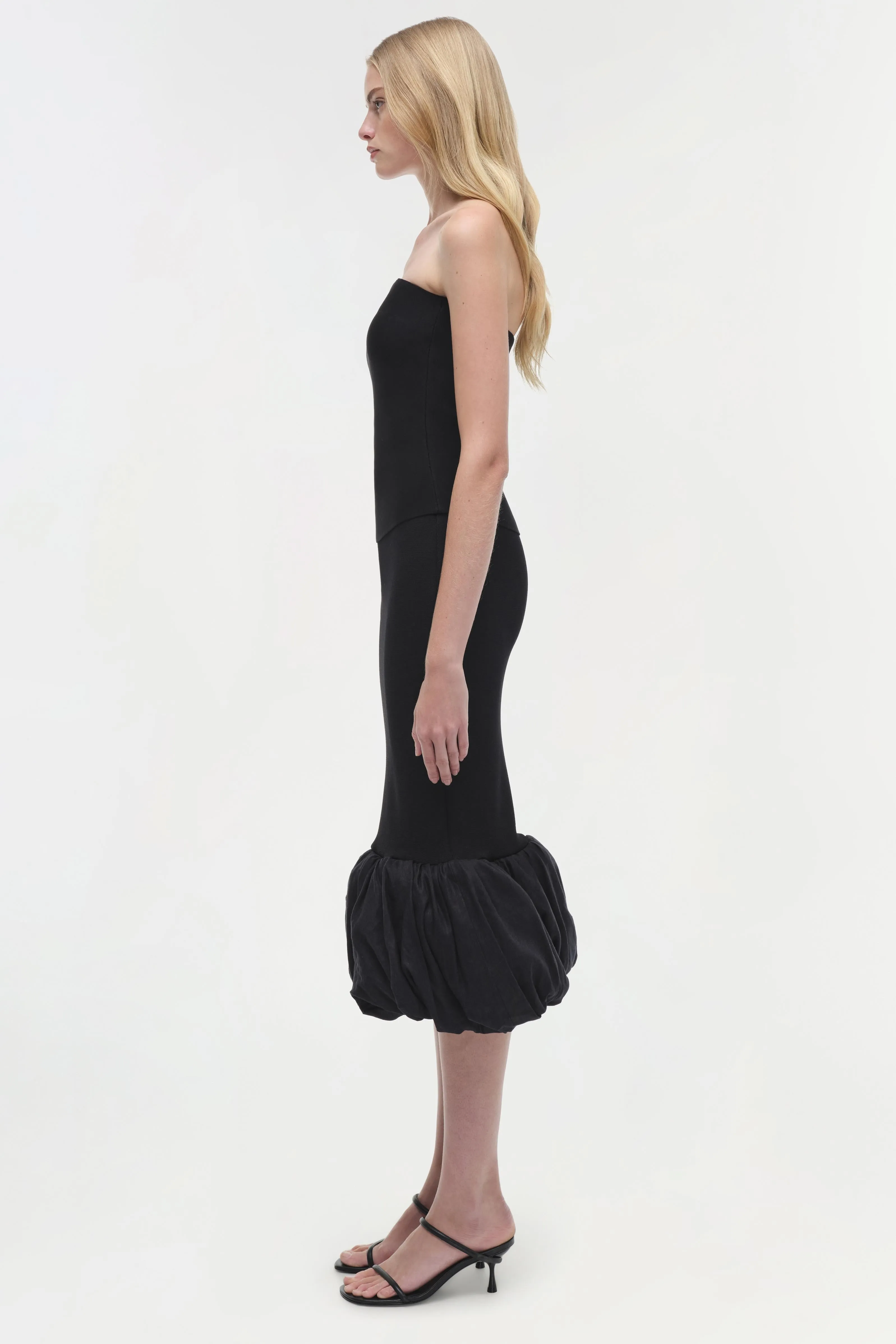 Camille Linen Knit Midi Skirt sold by Simkhai product image thumbnail 4