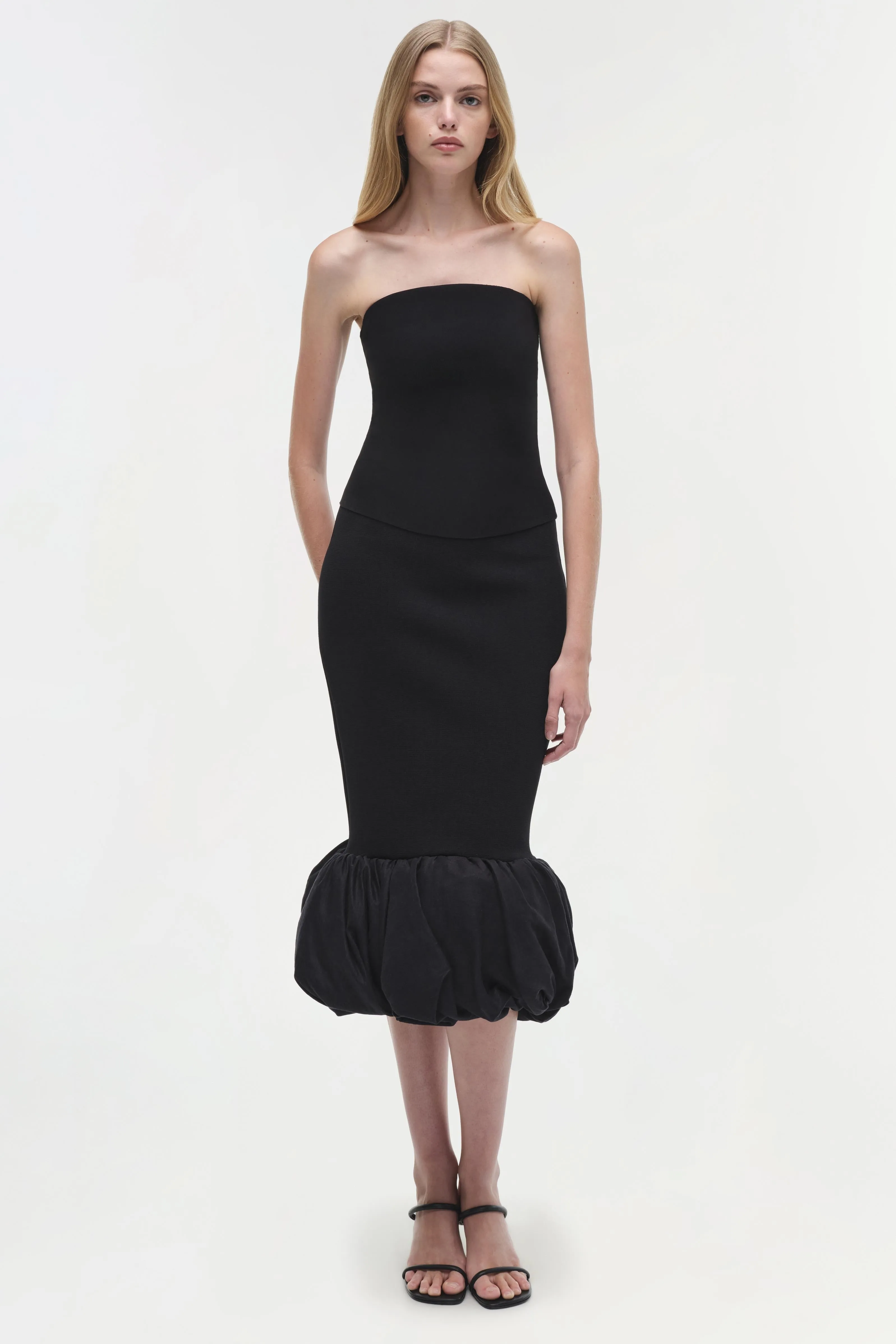 Camille Linen Knit Midi Skirt sold by Simkhai product image thumbnail 2