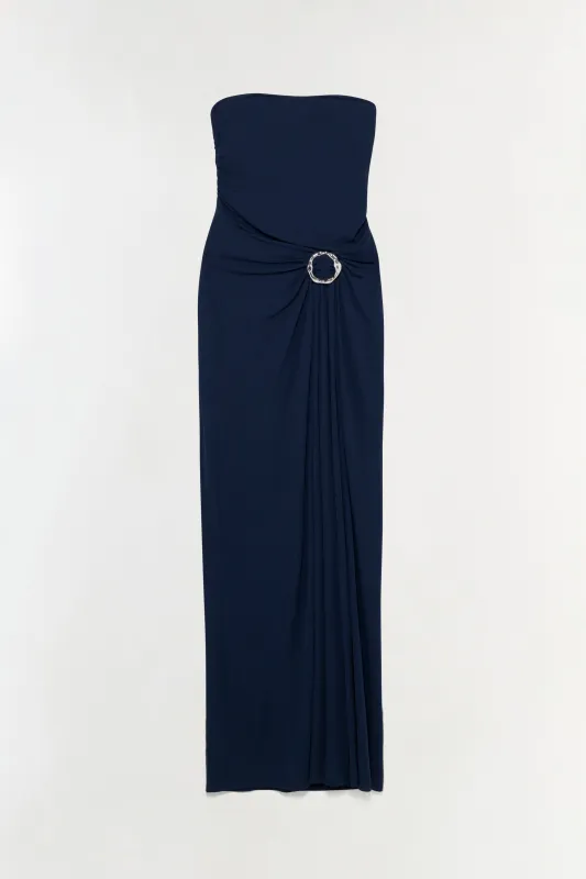 Emma Jersey Strapless Gown sold by Simkhai