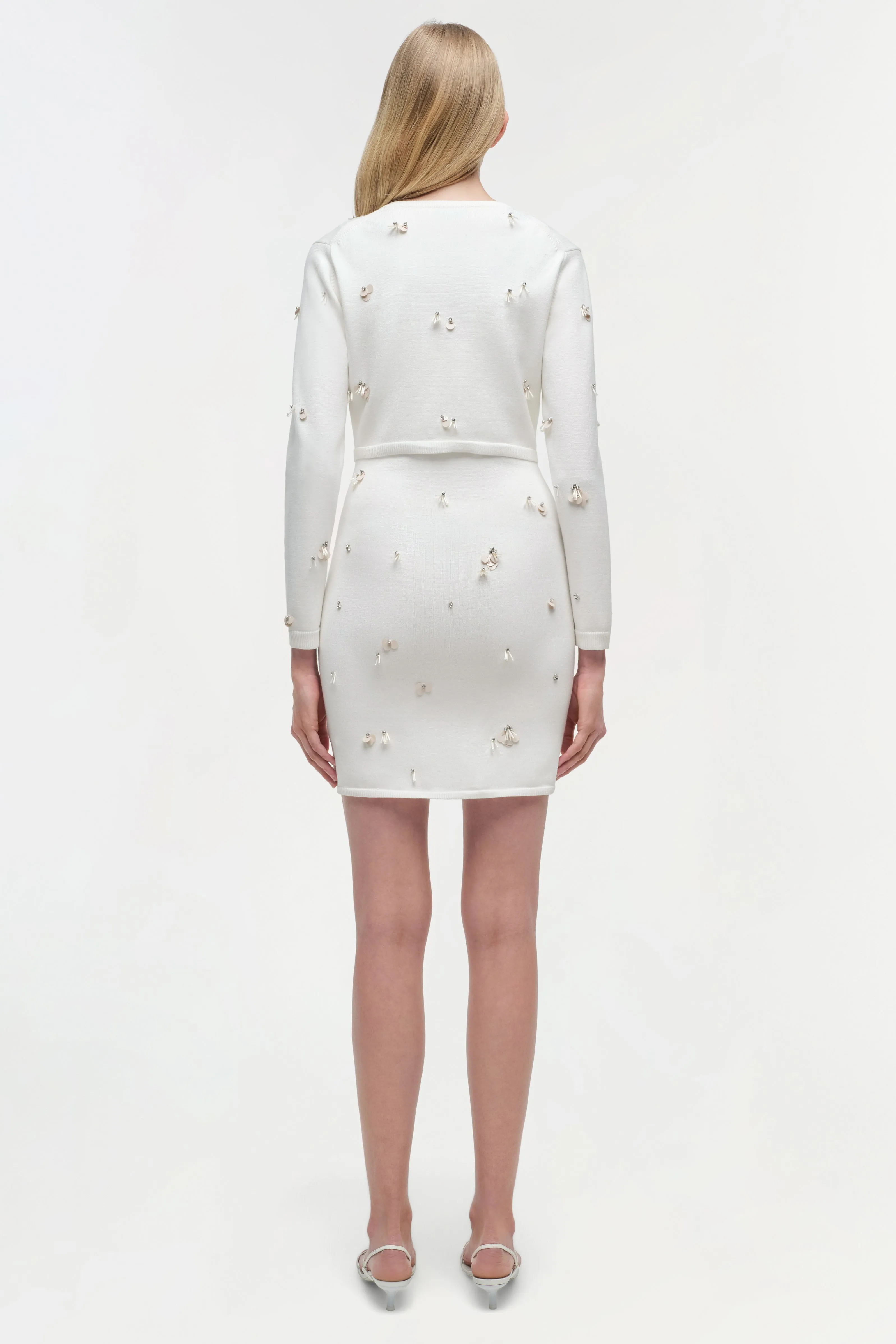 Zadie Embellished Cropped Cardigan sold by Simkhai product image thumbnail 5