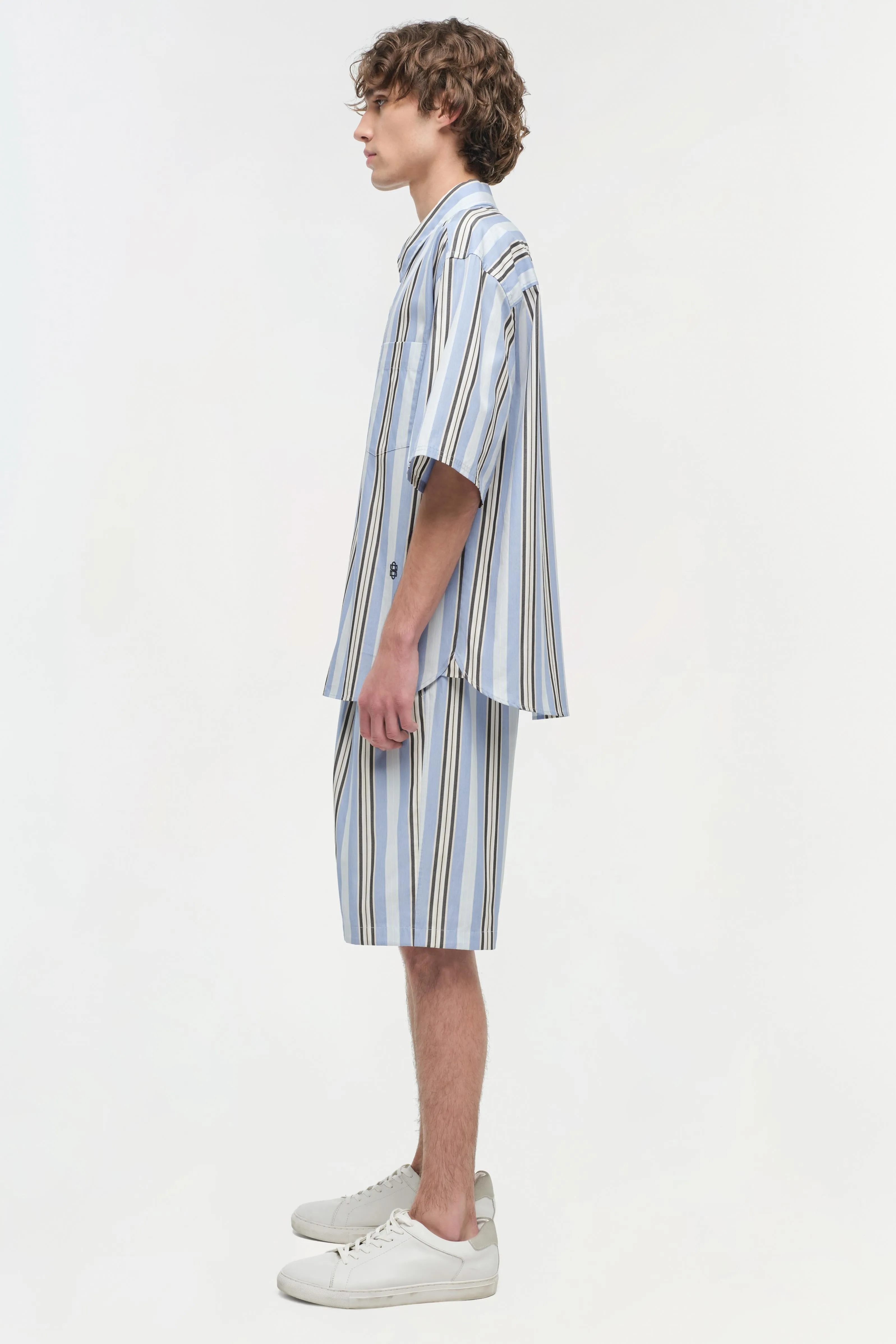 Deacon Oversized Poplin Shirt sold by Simkhai product image thumbnail 4