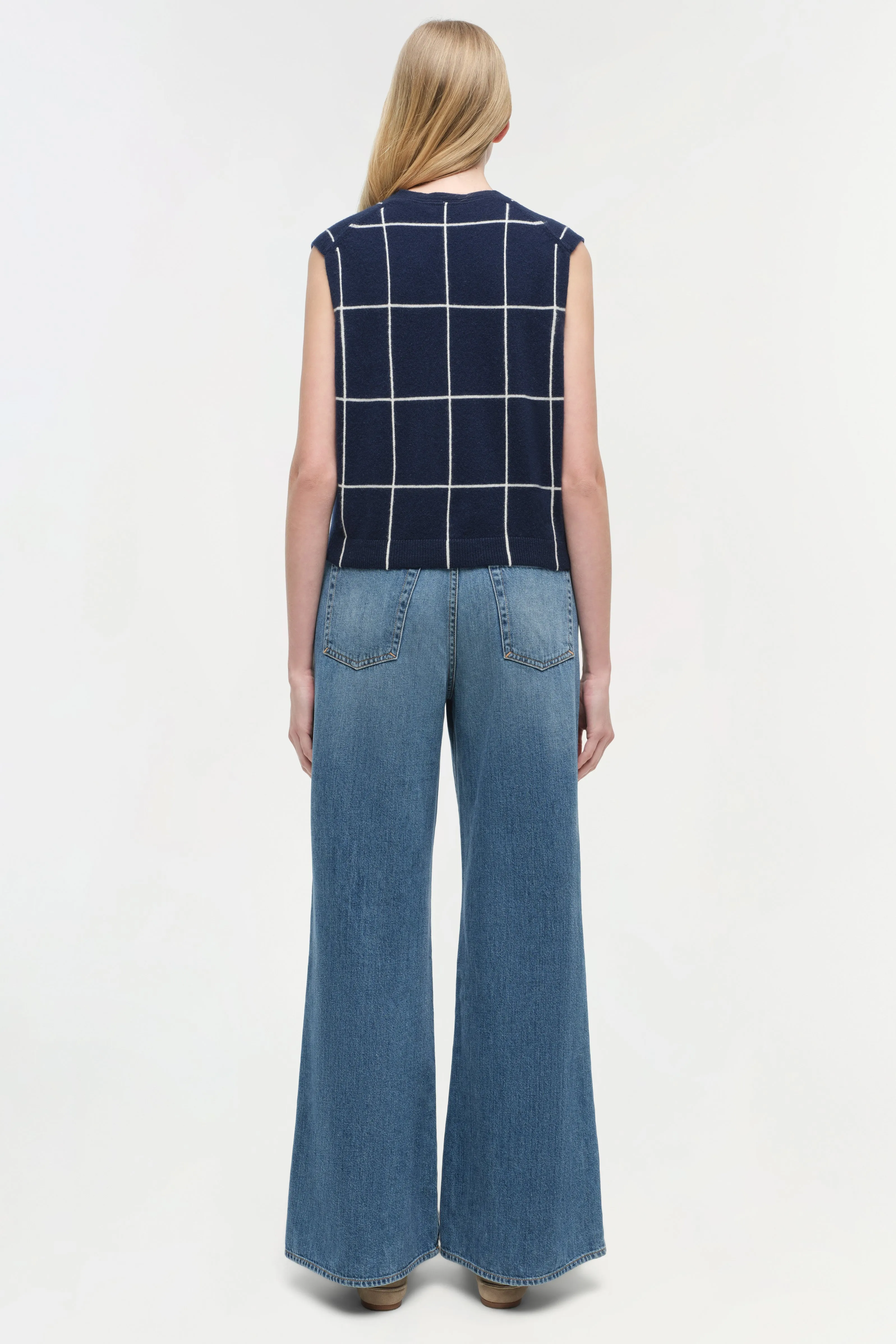 Rozzi Cashmere Vest sold by Simkhai product image thumbnail 5