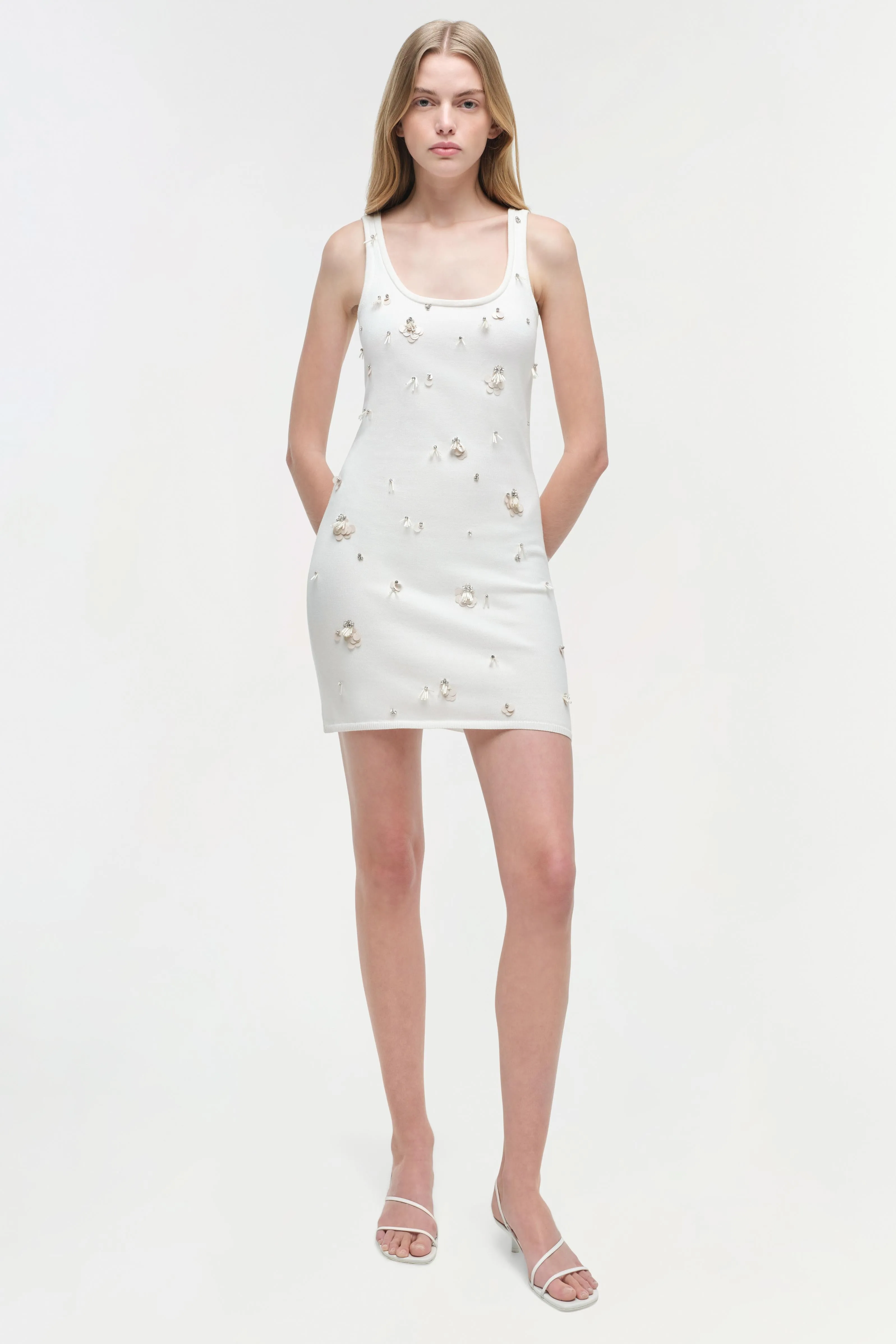 Rue Embellished Knit Mini Dress sold by Simkhai product image thumbnail 2