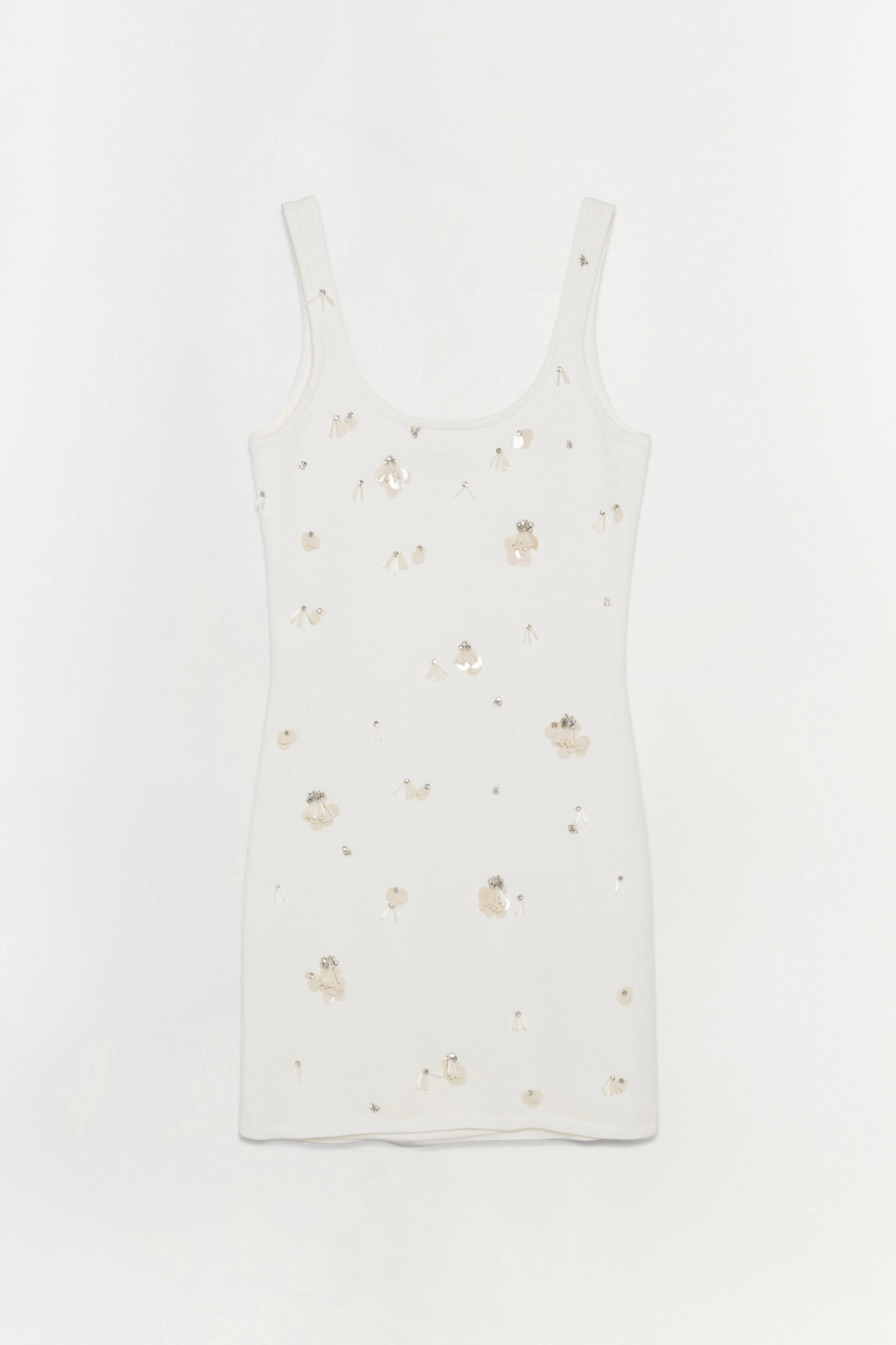 Rue Embellished Knit Mini Dress sold by Simkhai