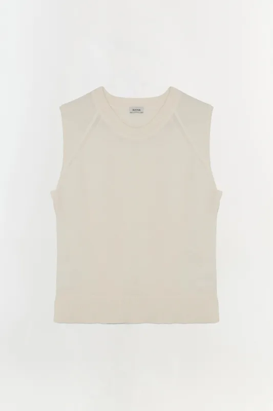 Hanson Cashmere Vest sold by Simkhai