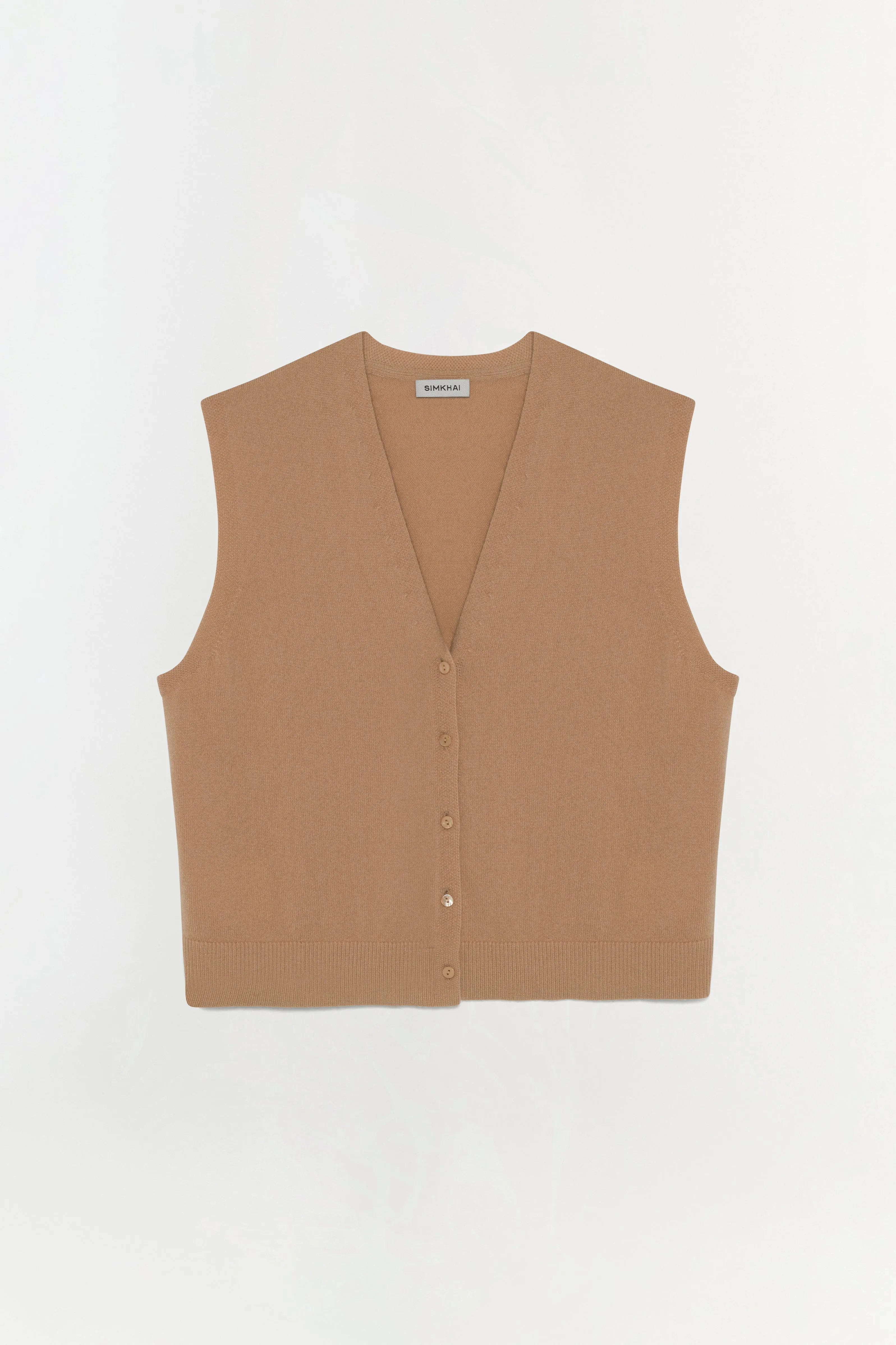 Rozzi Cashmere Vest sold by Simkhai