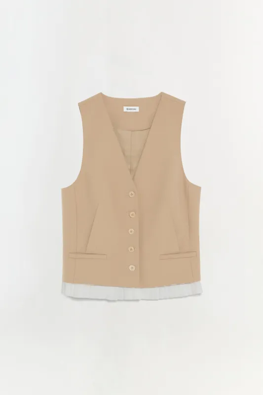 Laiken Vest made by Simkhai