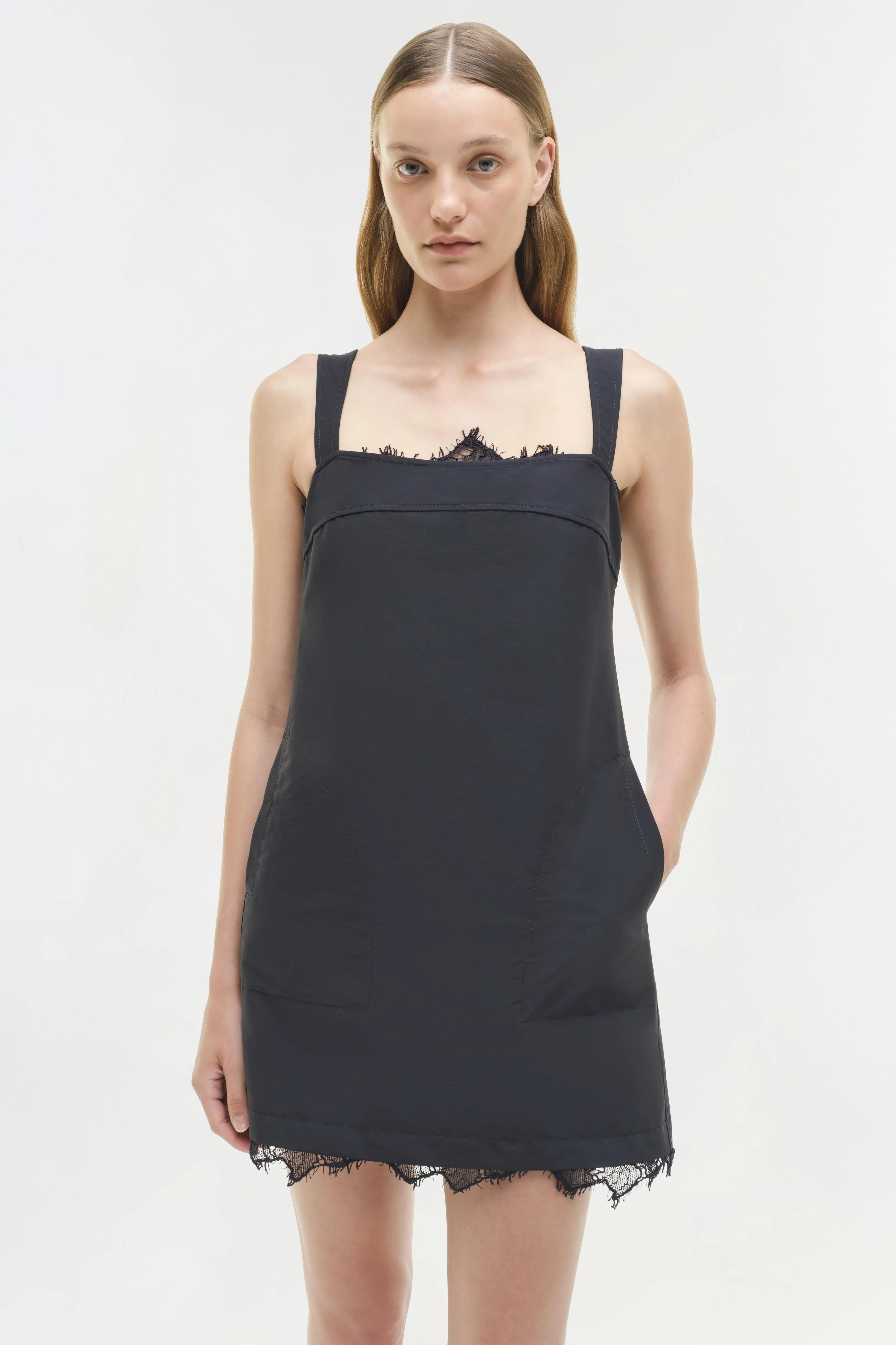 Sloan Cotton Lace Mini Dress sold by Simkhai product image thumbnail 3