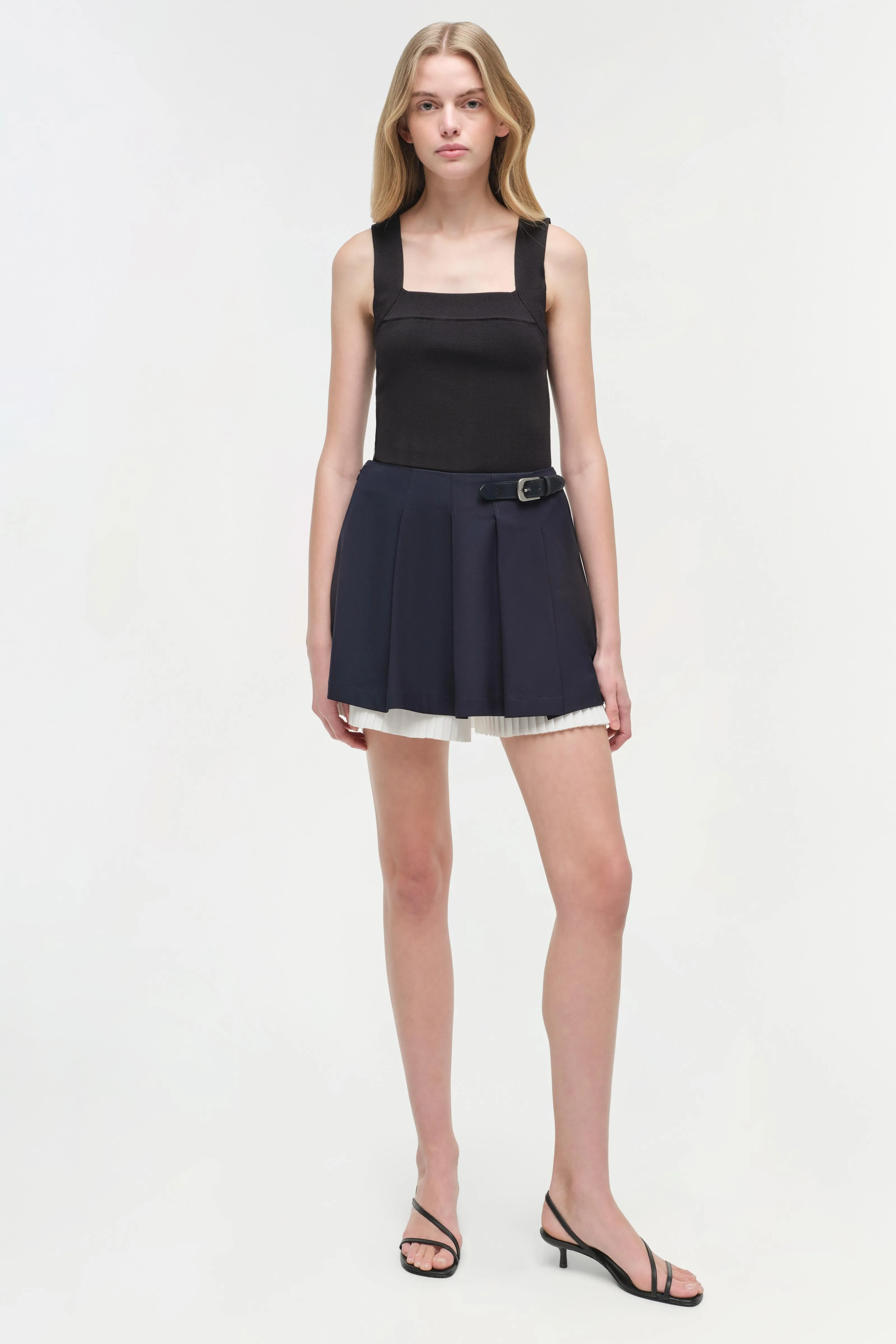 Suzie Pleated Skort sold by Simkhai product image thumbnail 2