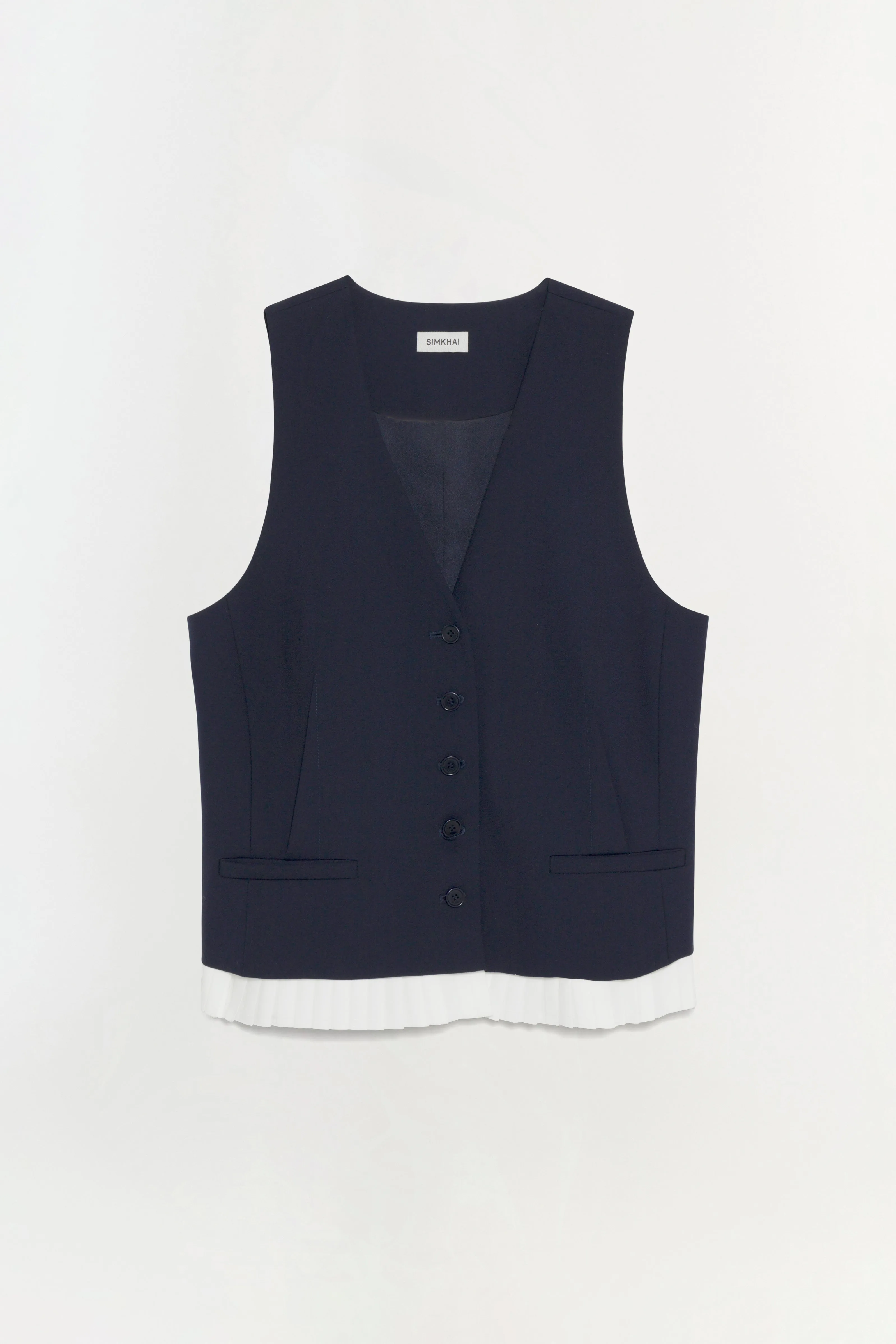 Laiken Vest sold by Simkhai