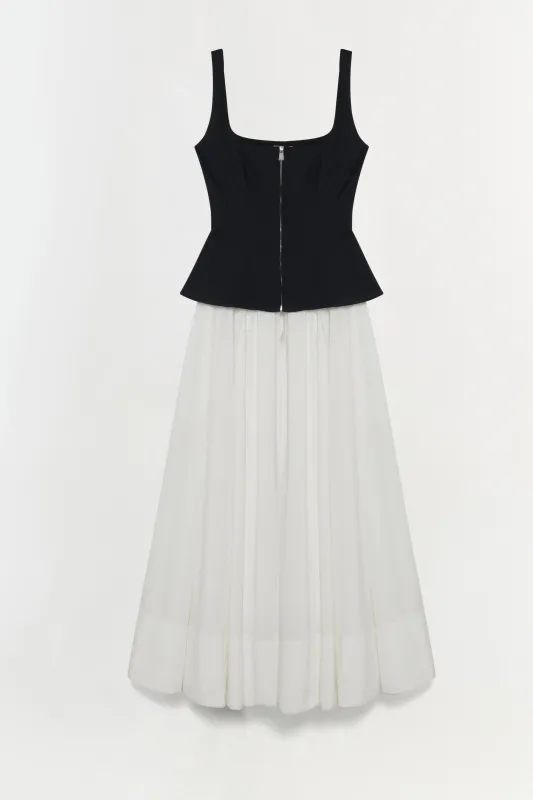 Jolynn Combo Midi Dress sold by Simkhai