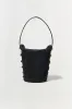 Amaya Suede Studded Bucket Bag sold by Simkhai