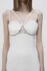 Sevilla Crochet Ring Midi Dress sold by Simkhai