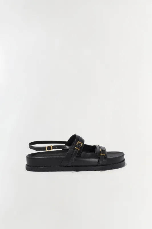 Carey Leather Sport Sandal made by Simkhai