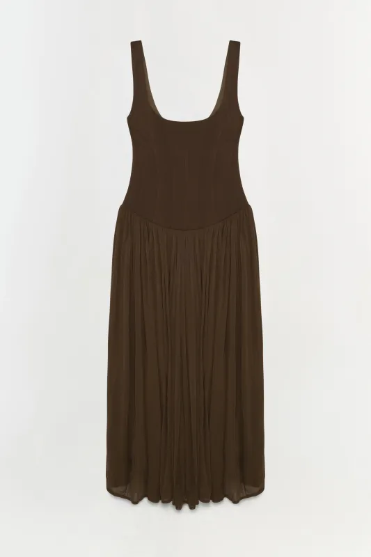 Jamie Jersey Midi Dress sold by Simkhai