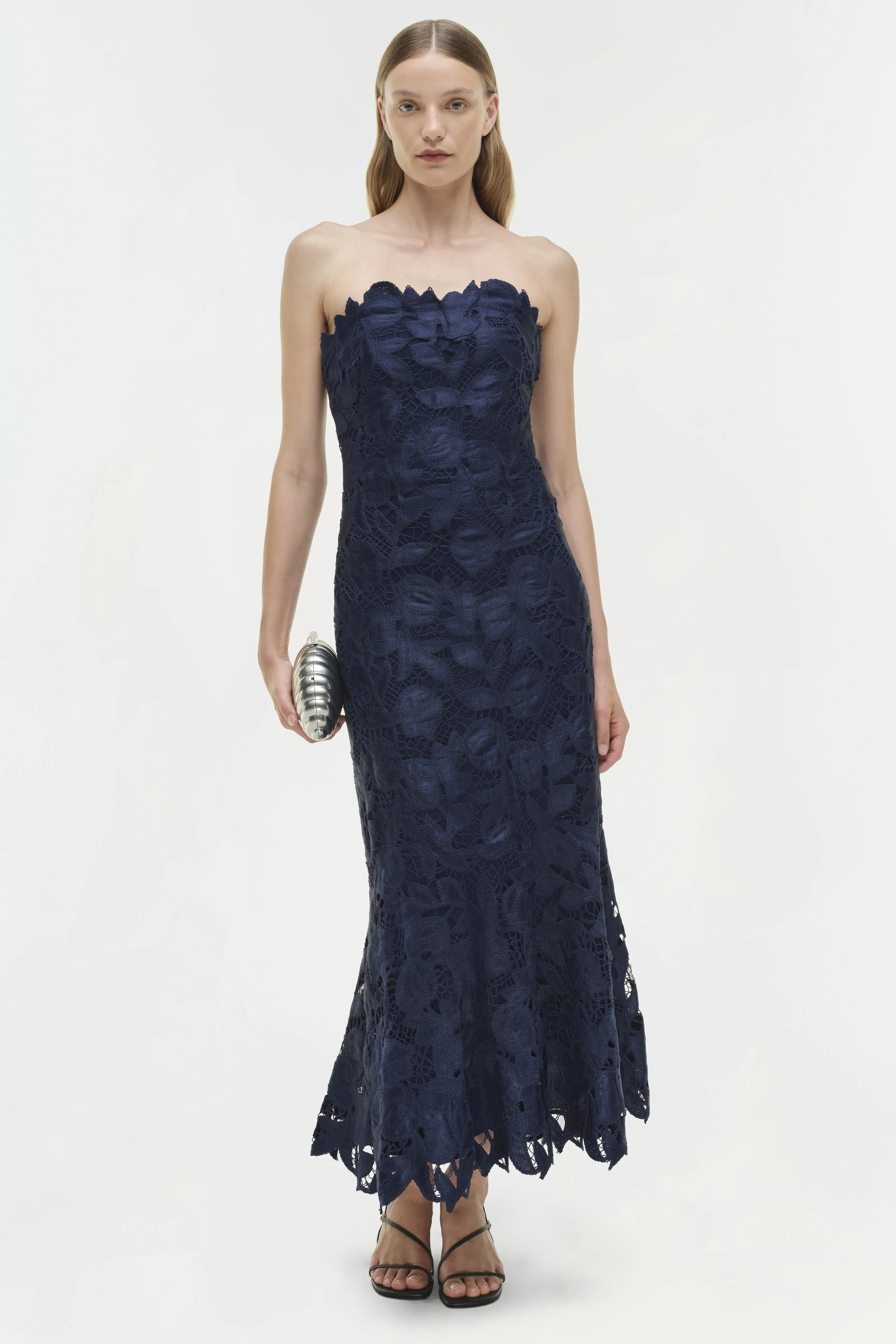 Valletta Strapless Embroidered Dress sold by Simkhai product image thumbnail 2