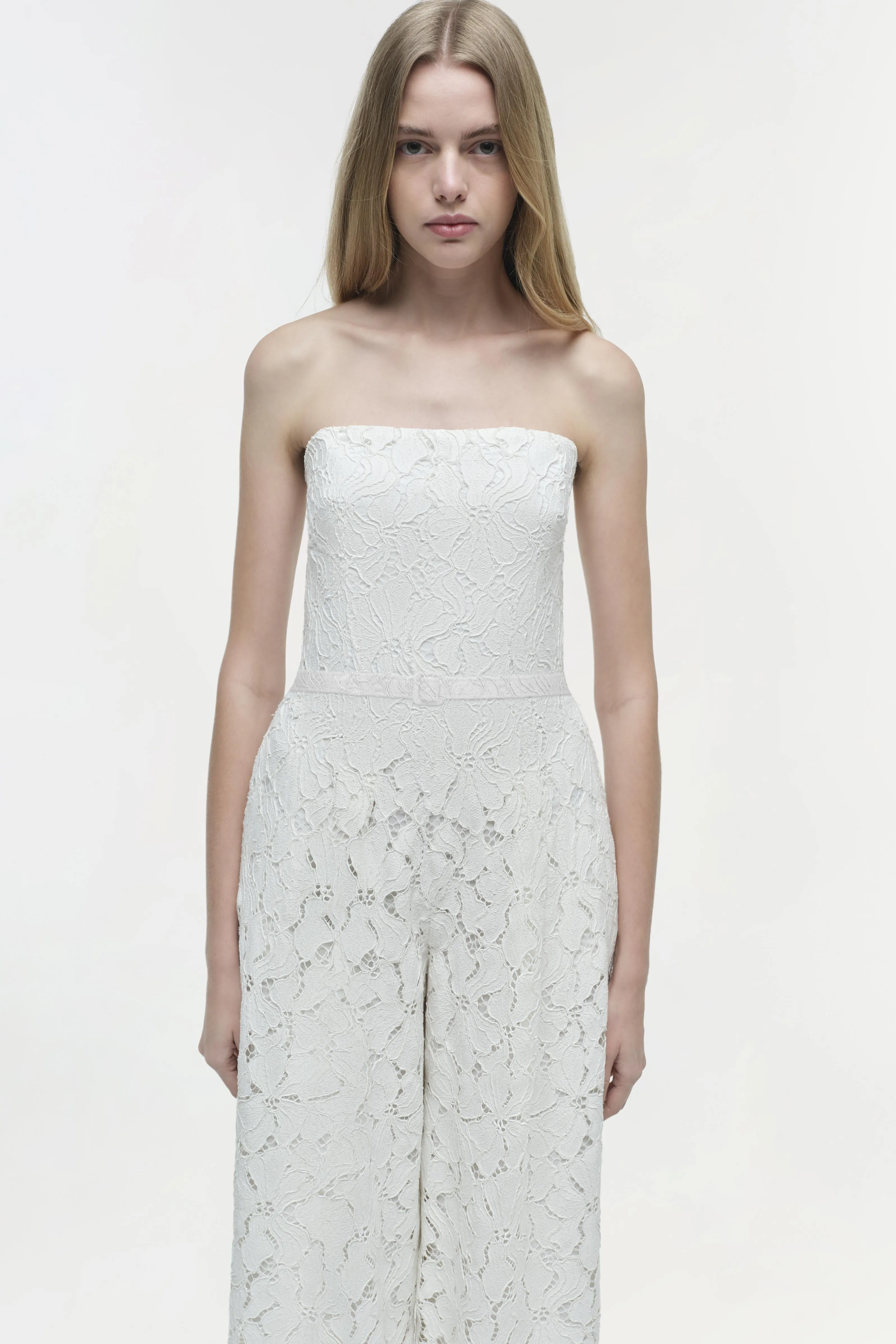 Rebecca Lace Strapless Jumpsuit sold by Simkhai product image thumbnail 3